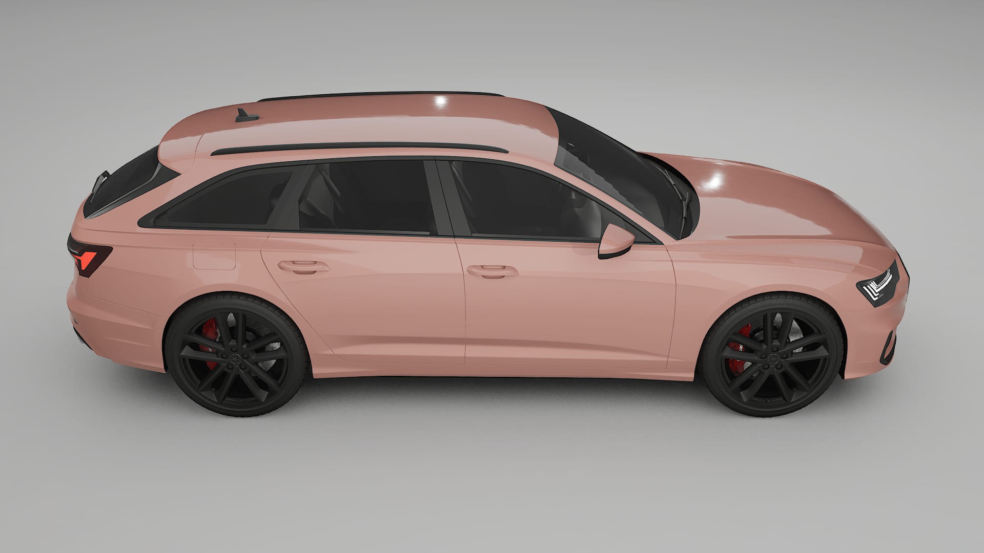 Audi S6 Avant prefacelift pre-LCI C8 TPU Paint Protection Film | BLUSH Color Change PPF Full Pre-Cut Kit
