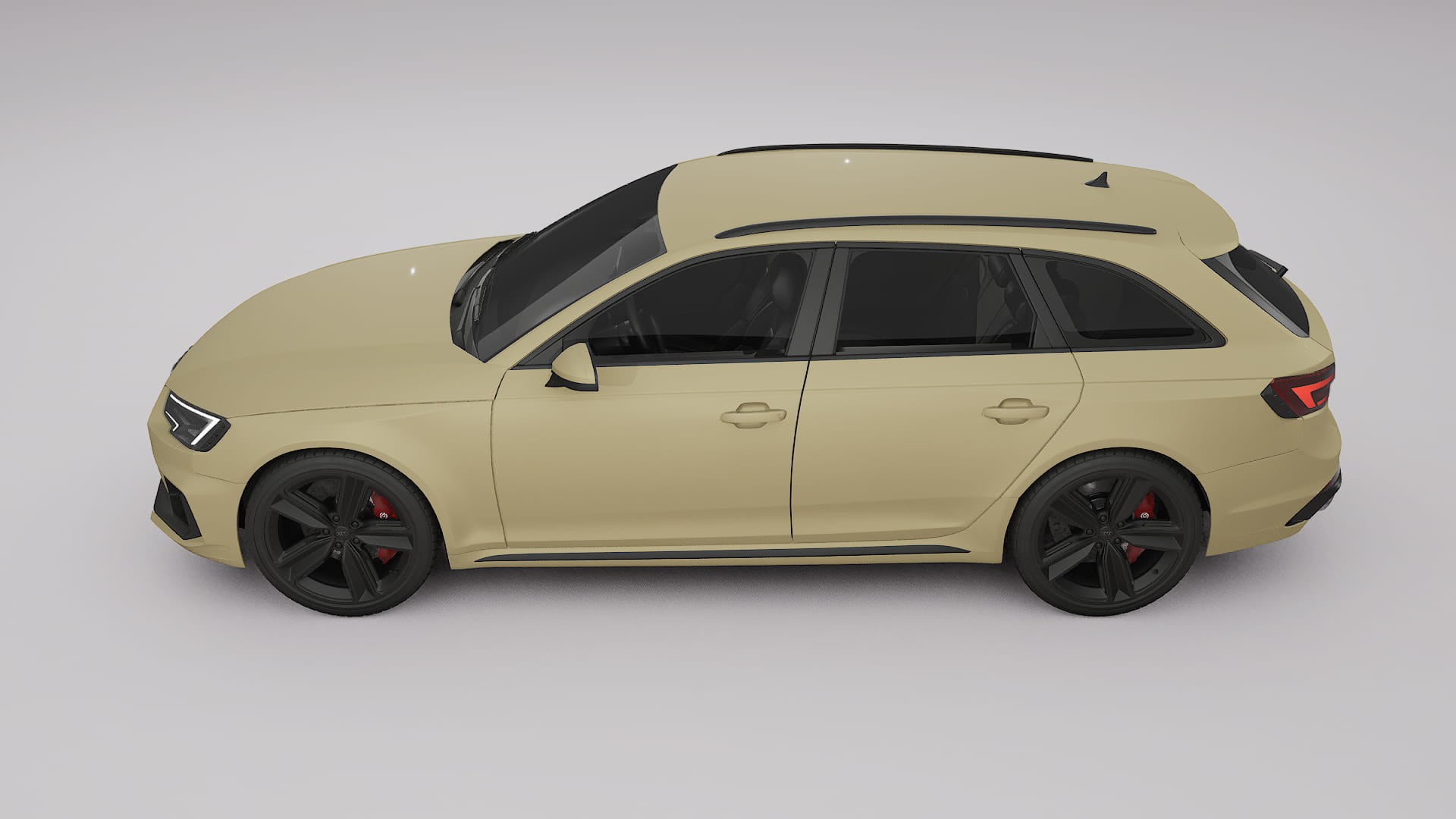 Audi RS4 Avant B9 prefacelift pre-LCI TPU Paint Protection Film | SAND Color Change PPF Full Pre-Cut Kit