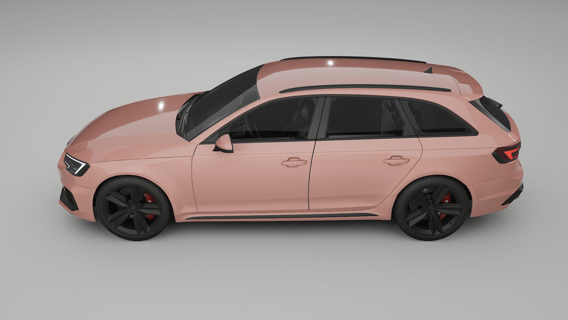 Audi RS4 Avant B9 prefacelift pre-LCI TPU Paint Protection Film | BLUSH Color Change PPF Full Pre-Cut Kit