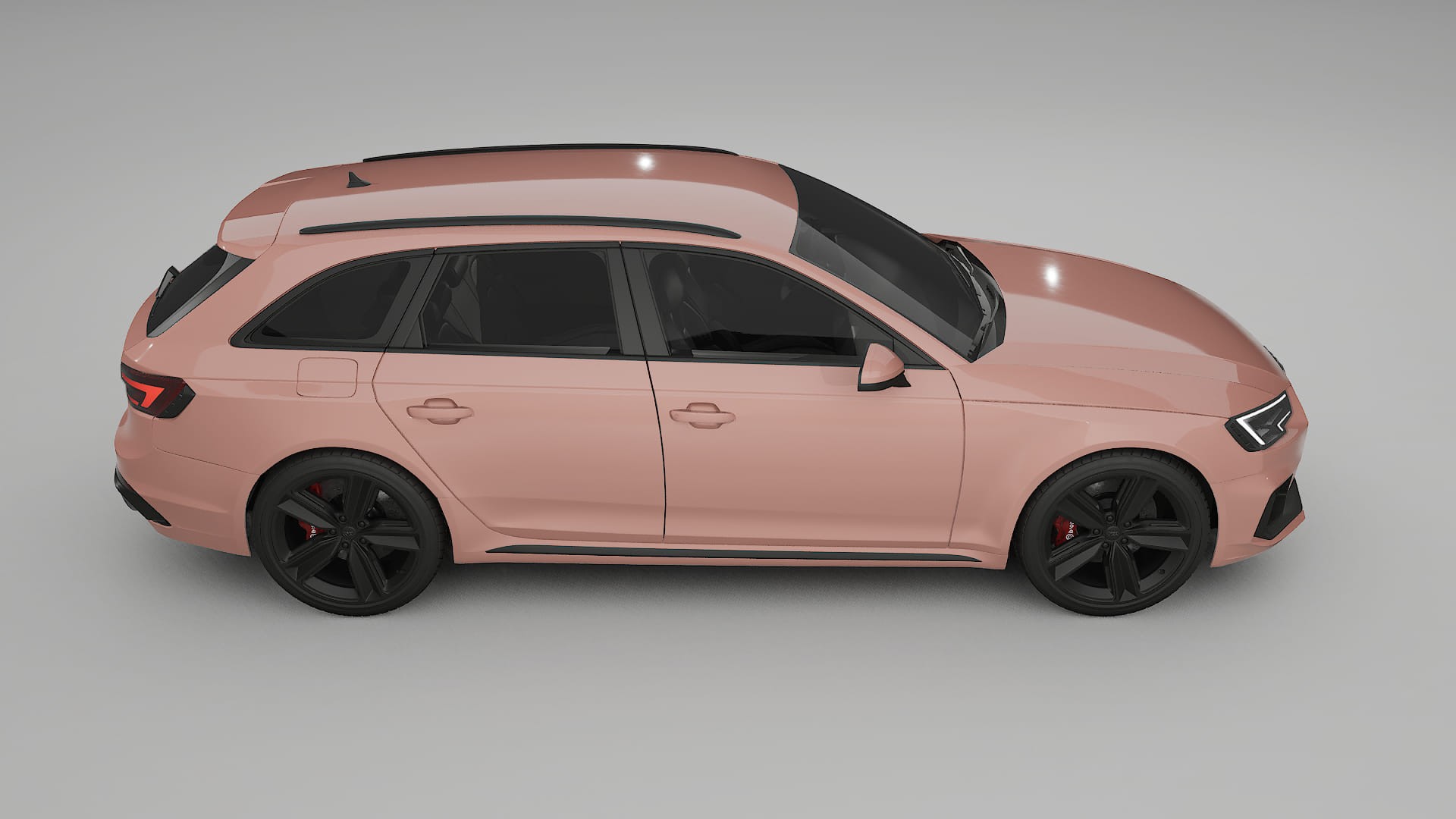 Audi RS4 Avant B9 prefacelift pre-LCI TPU Paint Protection Film | BLUSH Color Change PPF Full Pre-Cut Kit