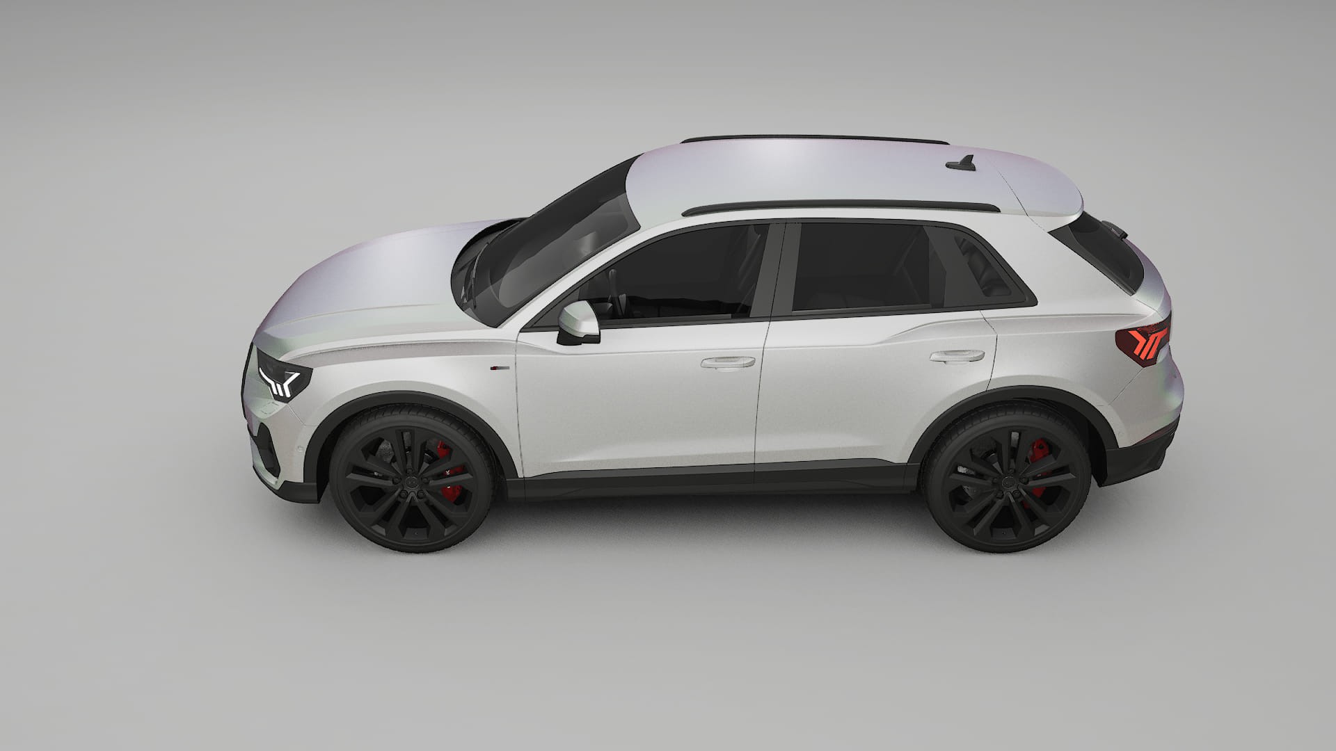 Audi Q3 S-Line F3 TPU Paint Protection Film | NEBULA Color Change PPF Full Pre-Cut Kit