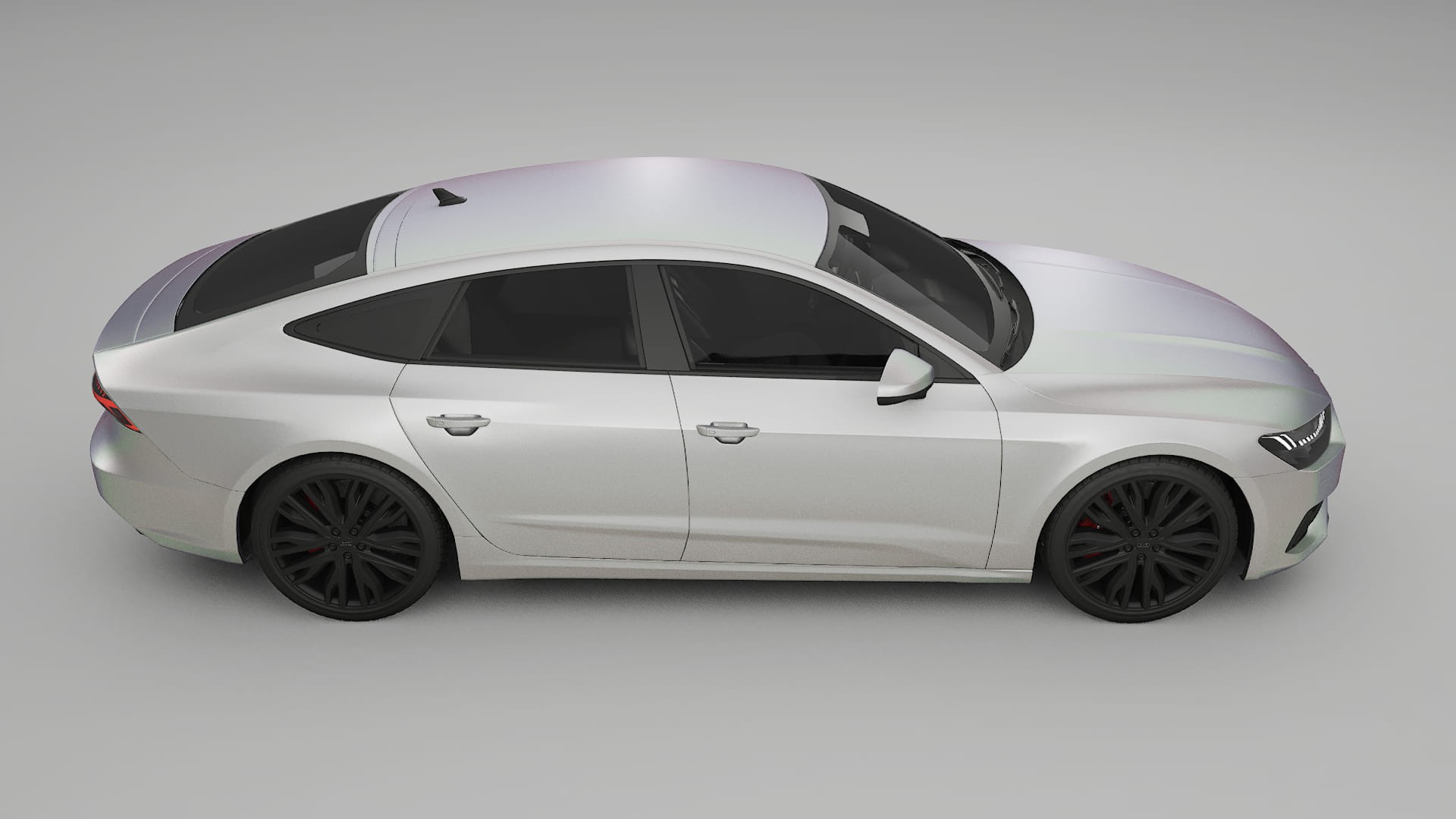 Audi A7 C8 Sportback prefacelift pre-LCI TPU Paint Protection Film | NEBULA Color Change PPF Full Pre-Cut Kit