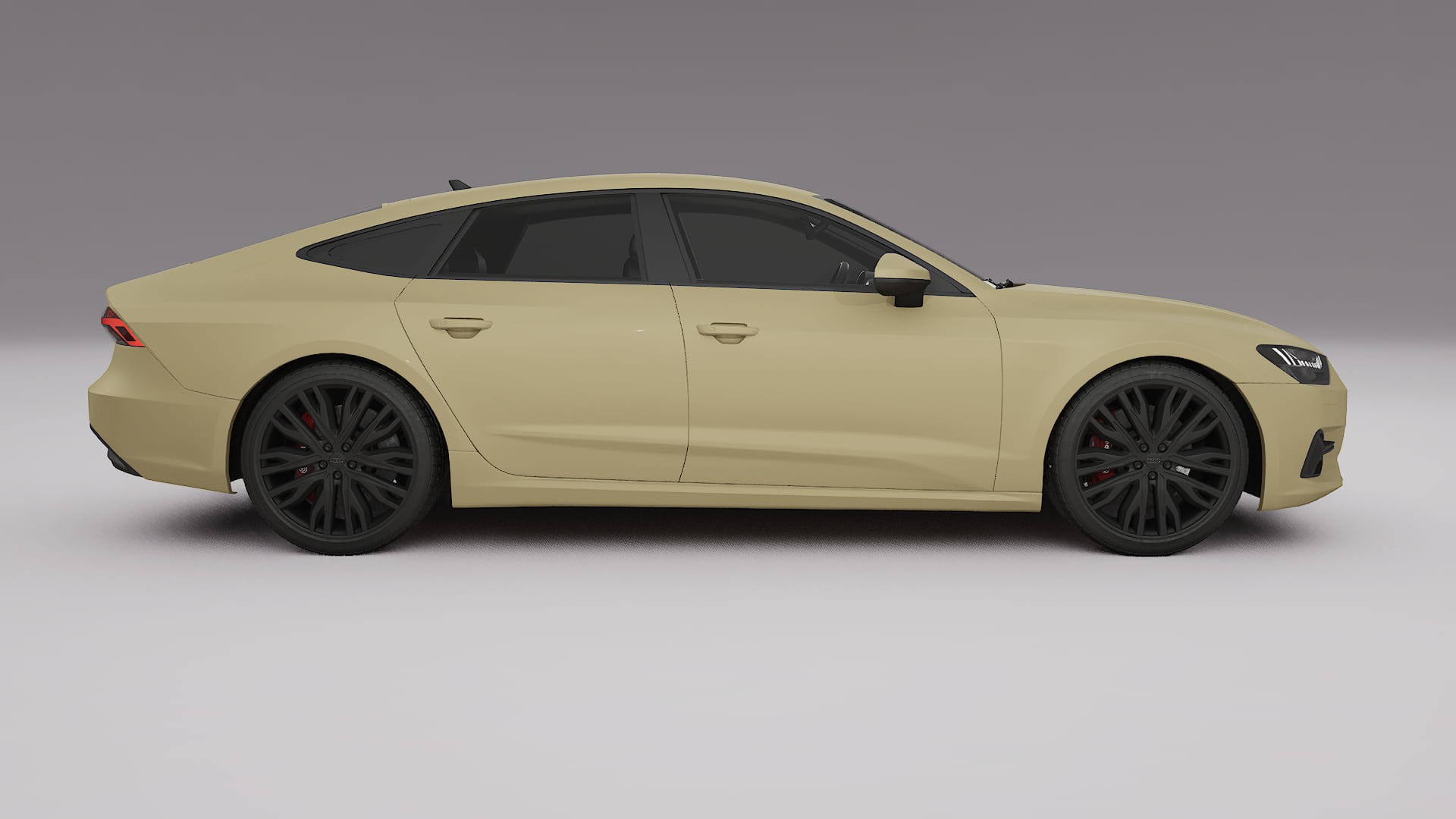 Audi A7 C8 Sportback prefacelift pre-LCI TPU Paint Protection Film | SAND Color Change PPF Full Pre-Cut Kit