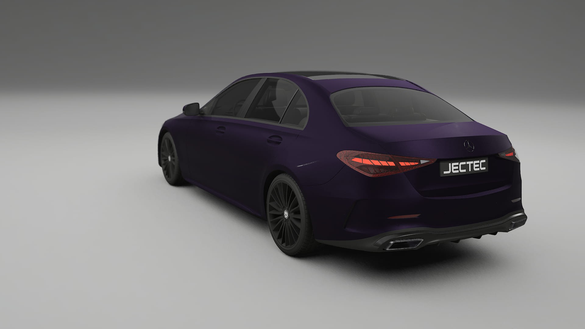 Mercedes C-Class W206 TPU Paint Protection Film | VIOLET Color Change PPF Full Pre-Cut Kit