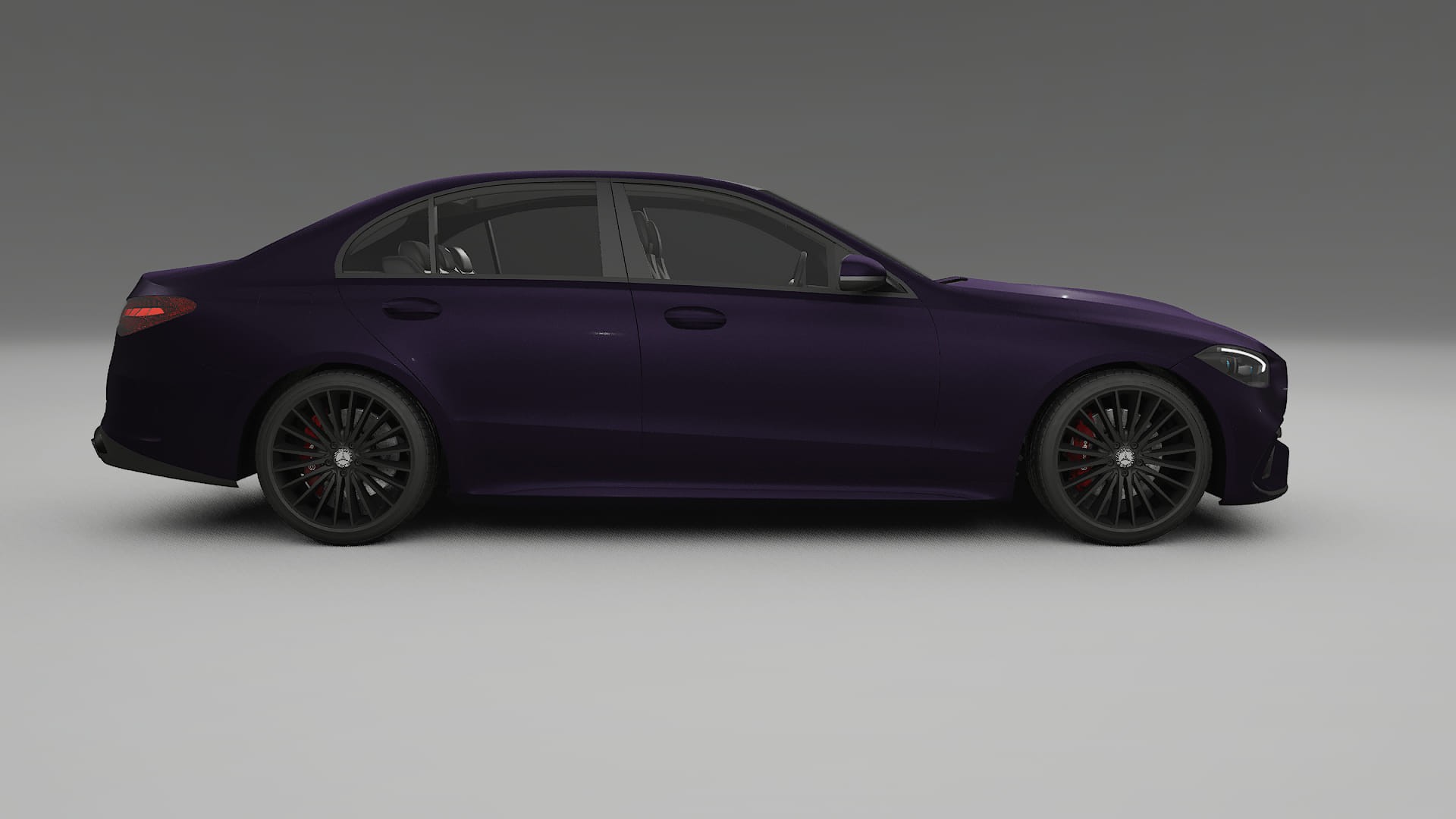 Mercedes C-Class W206 TPU Paint Protection Film | VIOLET Color Change PPF Full Pre-Cut Kit
