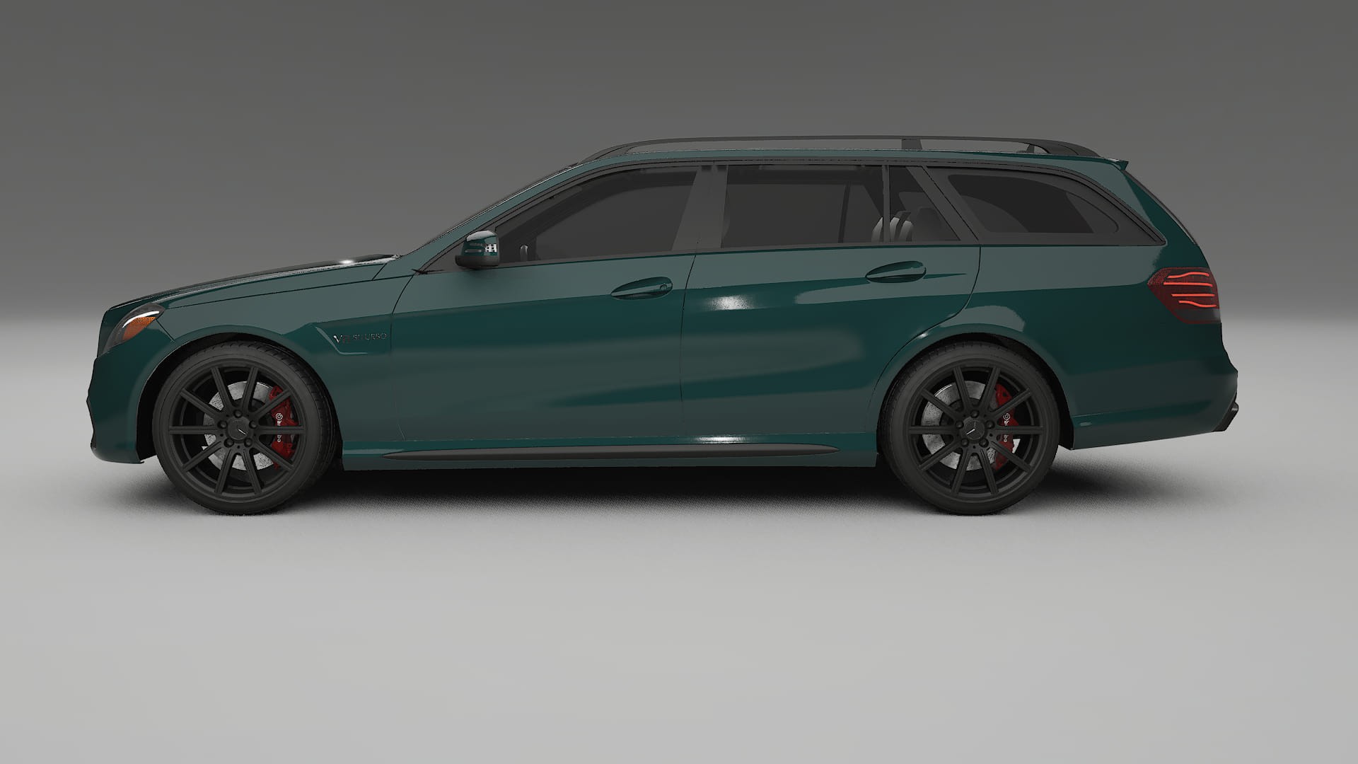 Mercedes E63 AMG Combi W212 facelift LCI TPU Paint Protection Film | INFERNO Color Change PPF Full Pre-Cut Kit