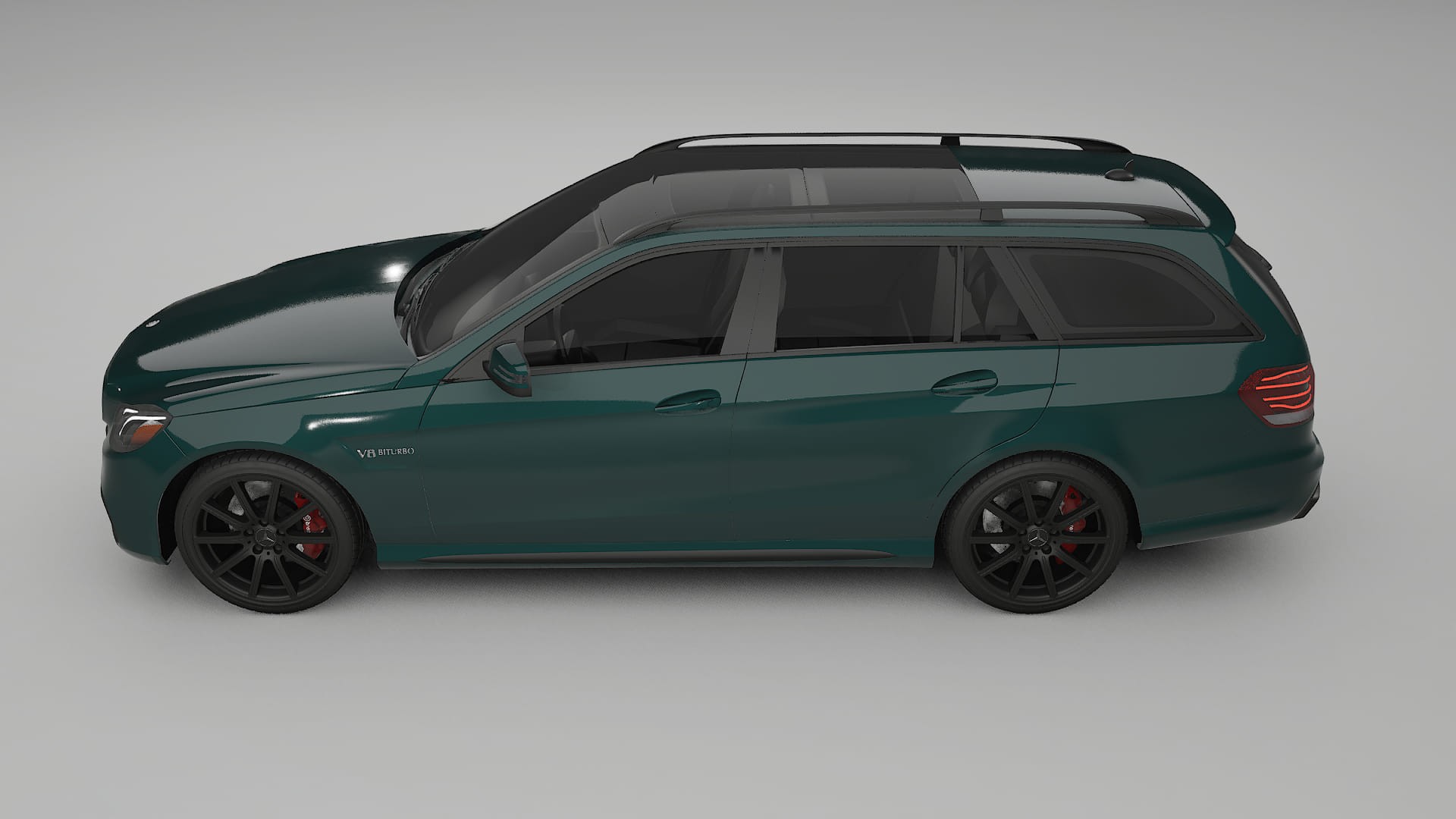 Mercedes E63 AMG Combi W212 facelift LCI TPU Paint Protection Film | INFERNO Color Change PPF Full Pre-Cut Kit