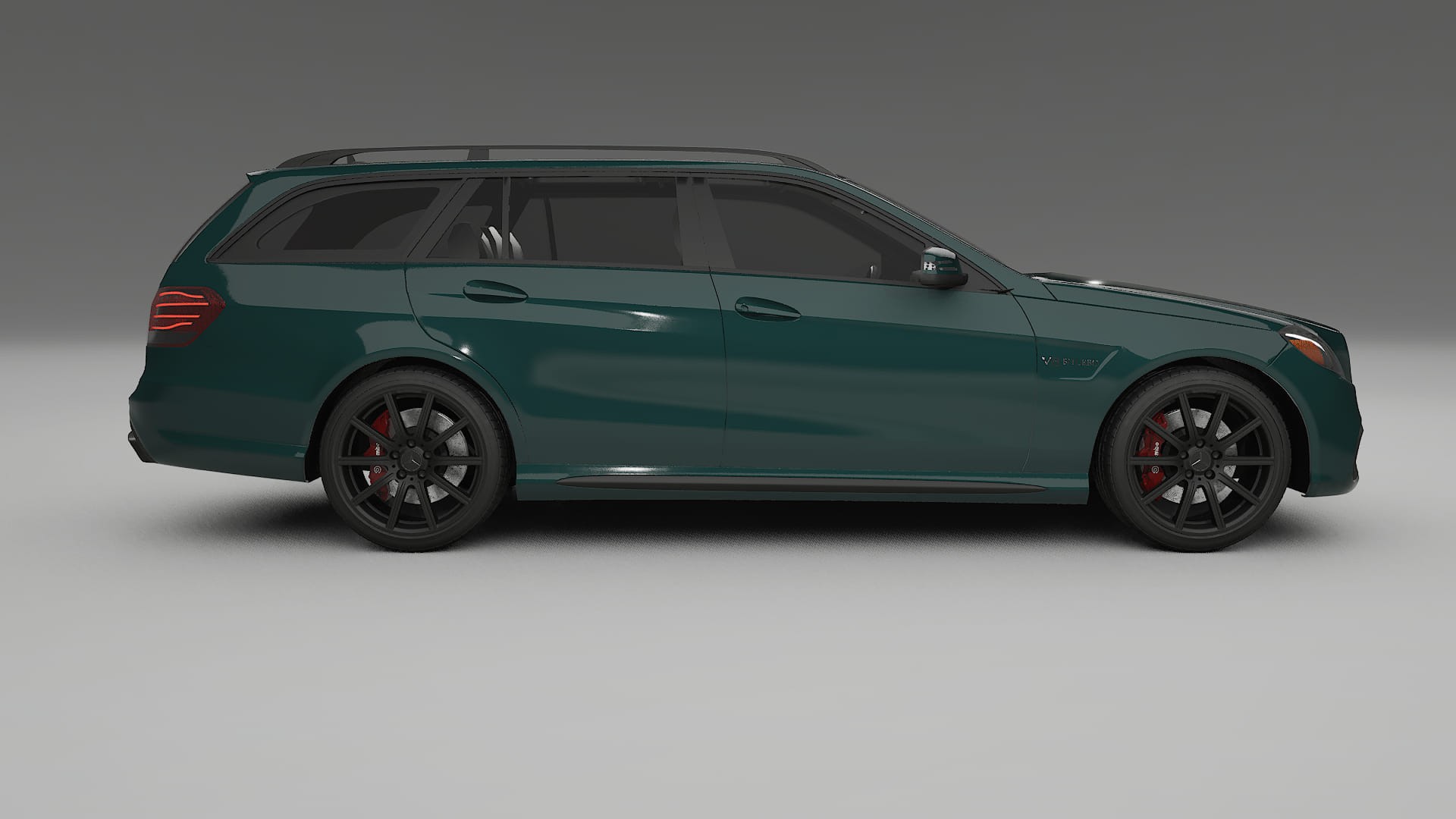 Mercedes E63 AMG Combi W212 facelift LCI TPU Paint Protection Film | INFERNO Color Change PPF Full Pre-Cut Kit