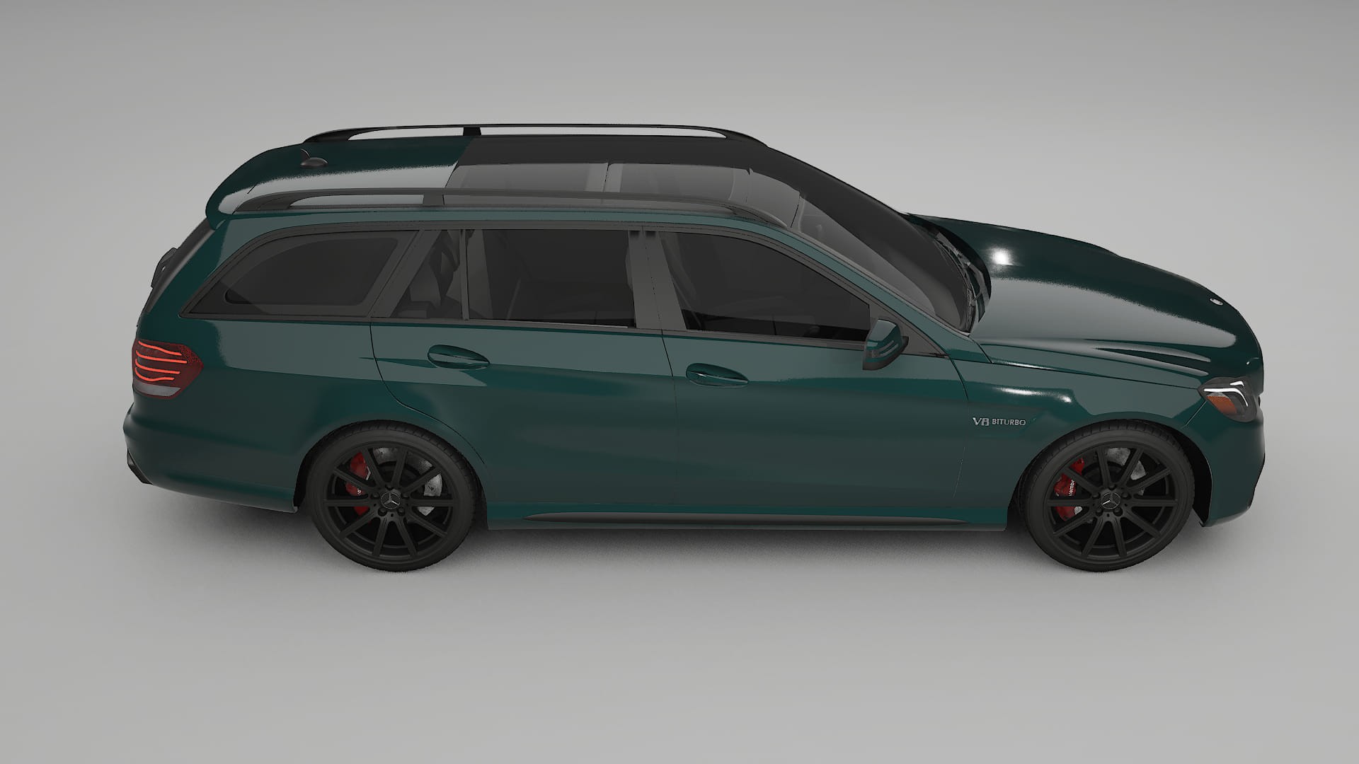 Mercedes E63 AMG Combi W212 facelift LCI TPU Paint Protection Film | INFERNO Color Change PPF Full Pre-Cut Kit