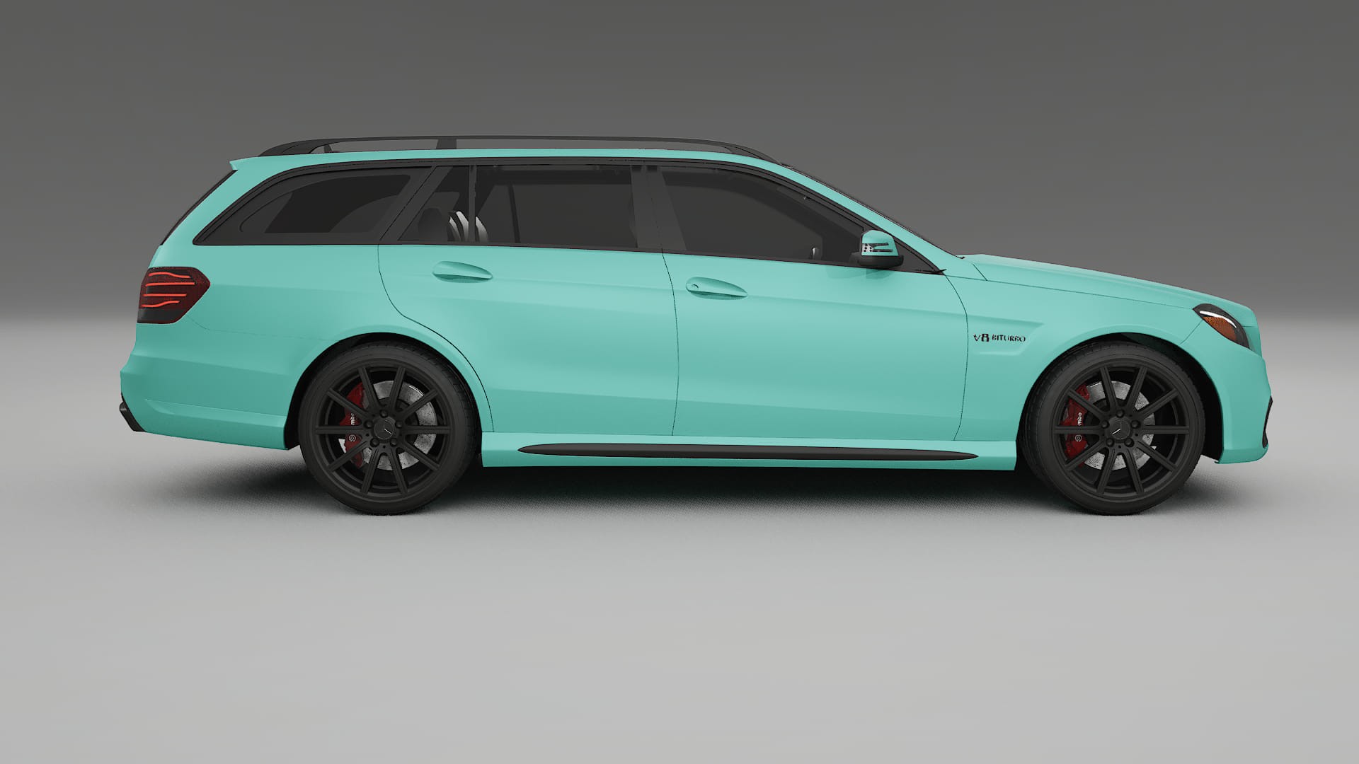 Mercedes E63 AMG Combi W212 facelift LCI TPU Paint Protection Film | FROST Color Change PPF Full Pre-Cut Kit