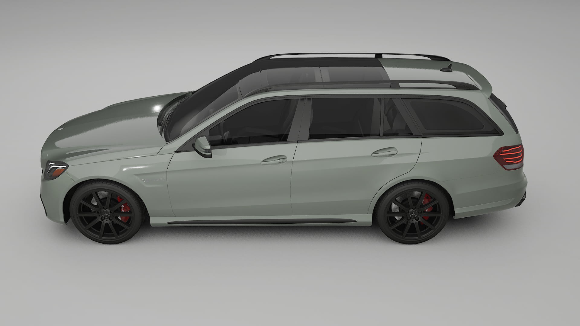 Mercedes E63 AMG Combi W212 facelift LCI TPU Paint Protection Film | SLATE Color Change PPF Full Pre-Cut Kit