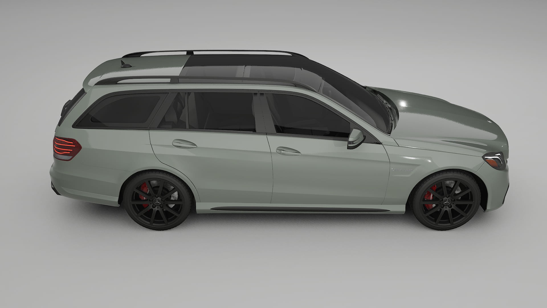 Mercedes E63 AMG Combi W212 facelift LCI TPU Paint Protection Film | SLATE Color Change PPF Full Pre-Cut Kit