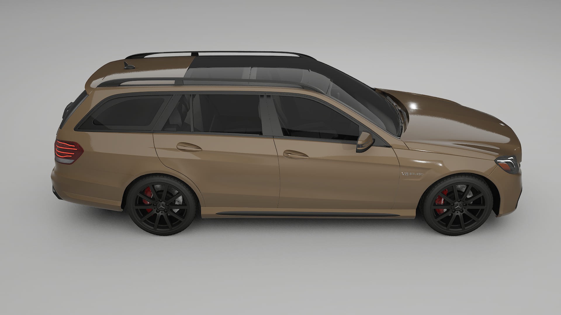 Mercedes E63 AMG Combi W212 facelift LCI TPU Paint Protection Film | SAHARA Color Change PPF Full Pre-Cut Kit