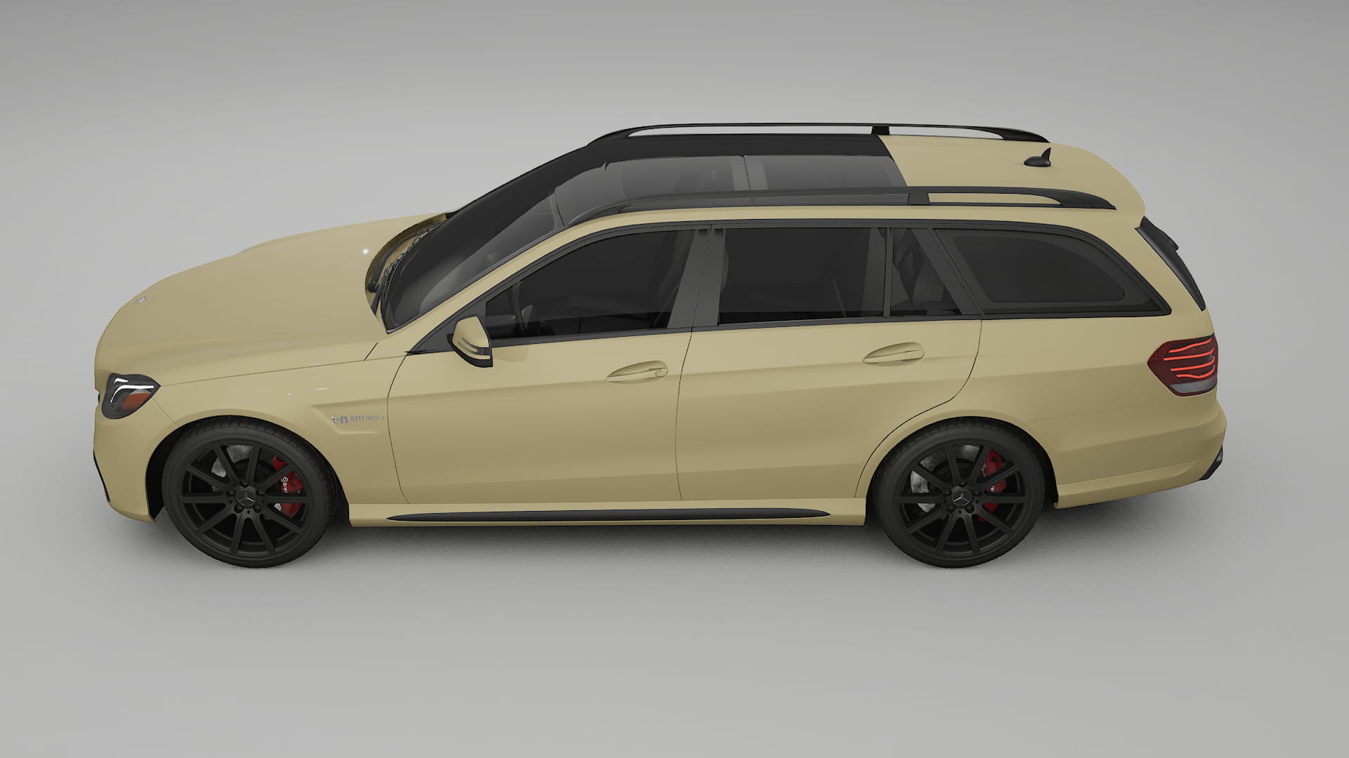 Mercedes E63 AMG Combi W212 facelift LCI TPU Paint Protection Film | SAND Color Change PPF Full Pre-Cut Kit