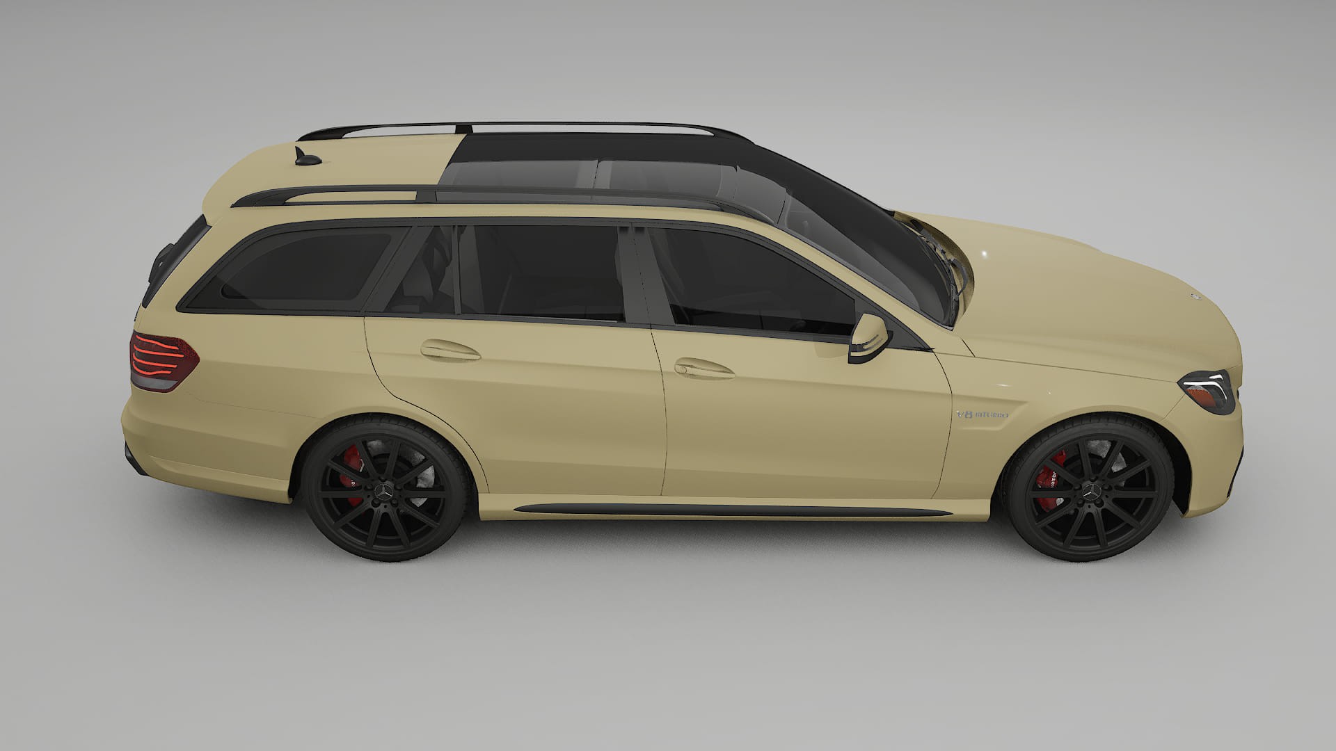 Mercedes E63 AMG Combi W212 facelift LCI TPU Paint Protection Film | SAND Color Change PPF Full Pre-Cut Kit