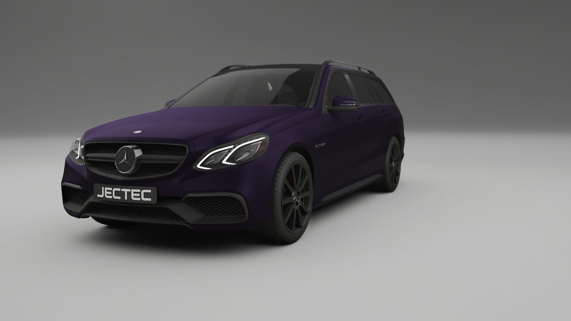 Mercedes E63 AMG Combi W212 facelift LCI TPU Paint Protection Film | VIOLET Color Change PPF Full Pre-Cut Kit