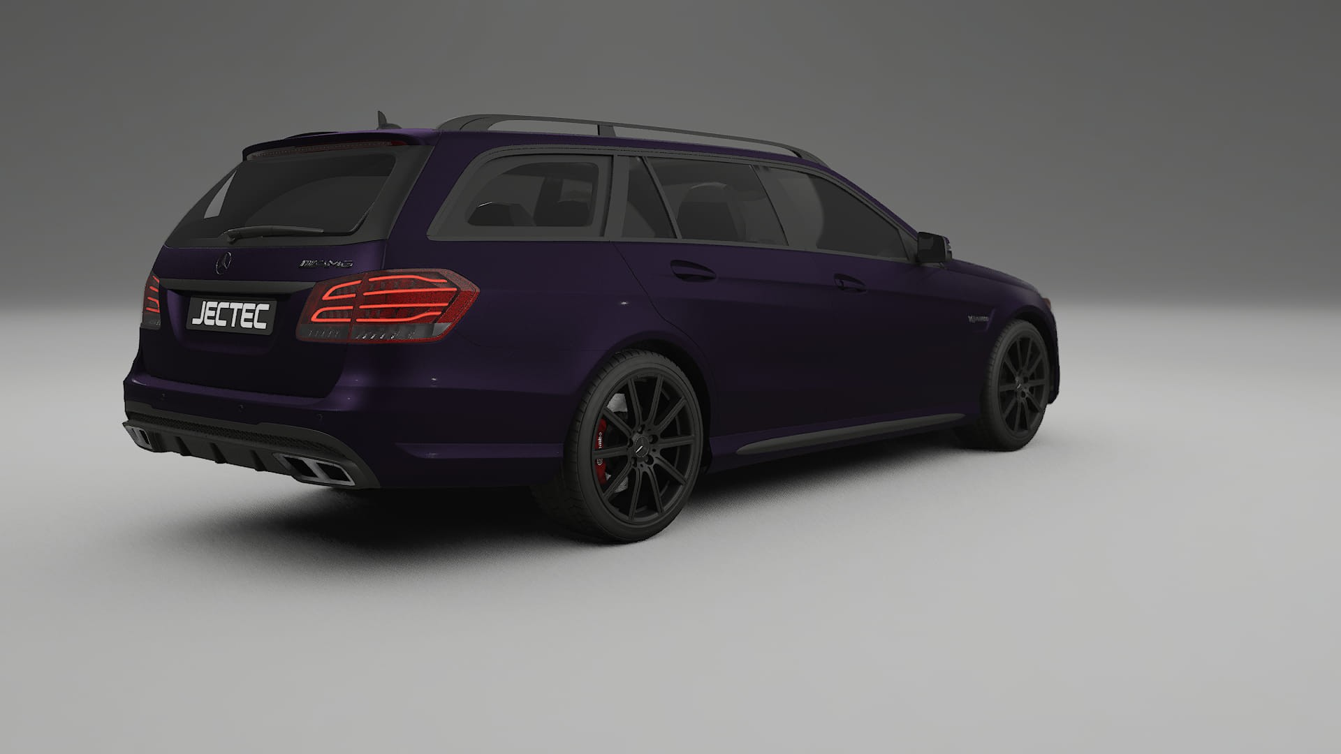 Mercedes E63 AMG Combi W212 facelift LCI TPU Paint Protection Film | VIOLET Color Change PPF Full Pre-Cut Kit