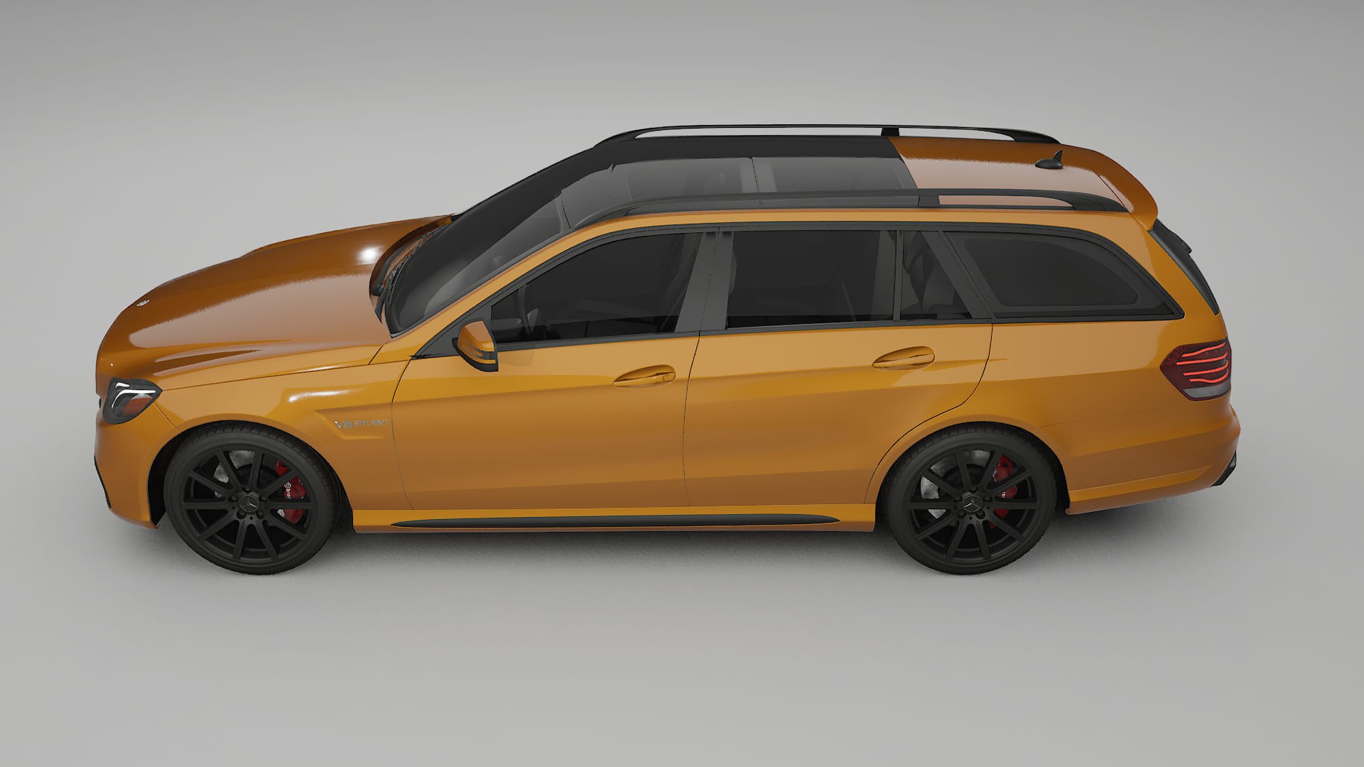 Mercedes E63 AMG Combi W212 facelift LCI TPU Paint Protection Film | DAISY Color Change PPF Full Pre-Cut Kit