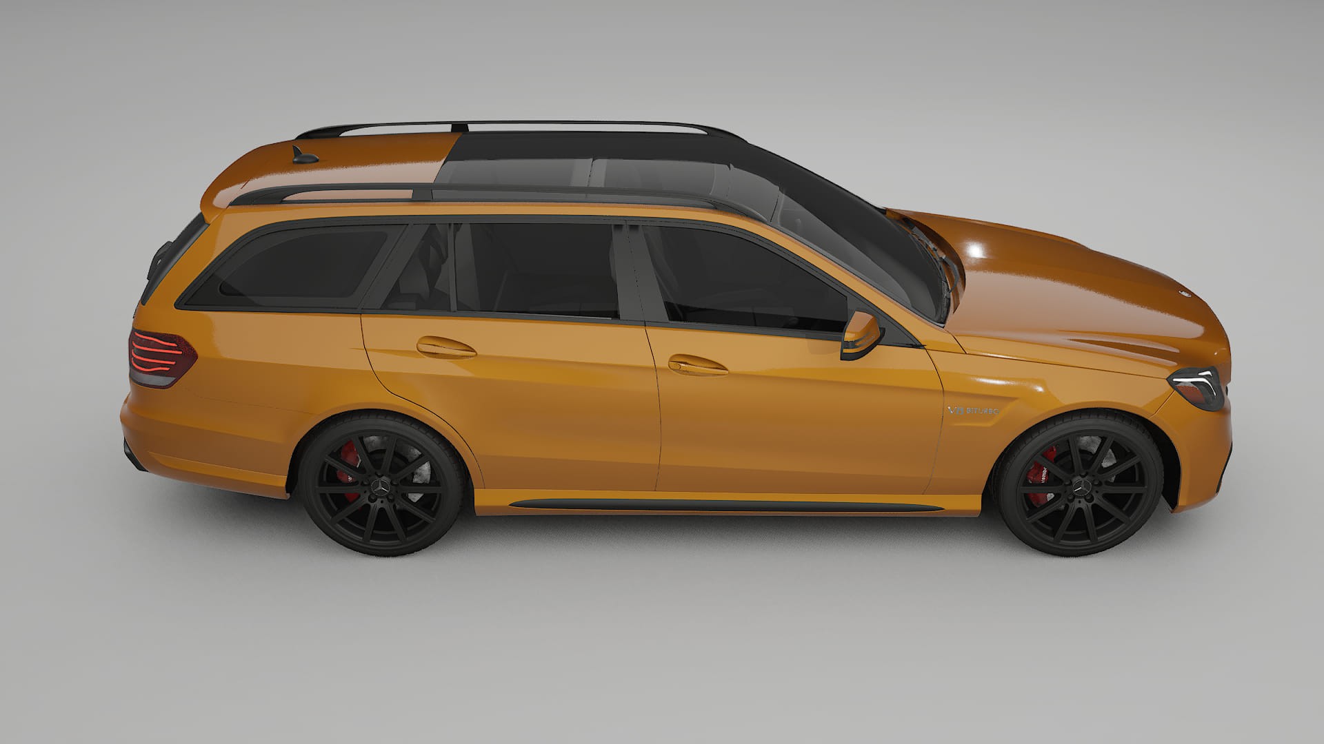 Mercedes E63 AMG Combi W212 facelift LCI TPU Paint Protection Film | DAISY Color Change PPF Full Pre-Cut Kit