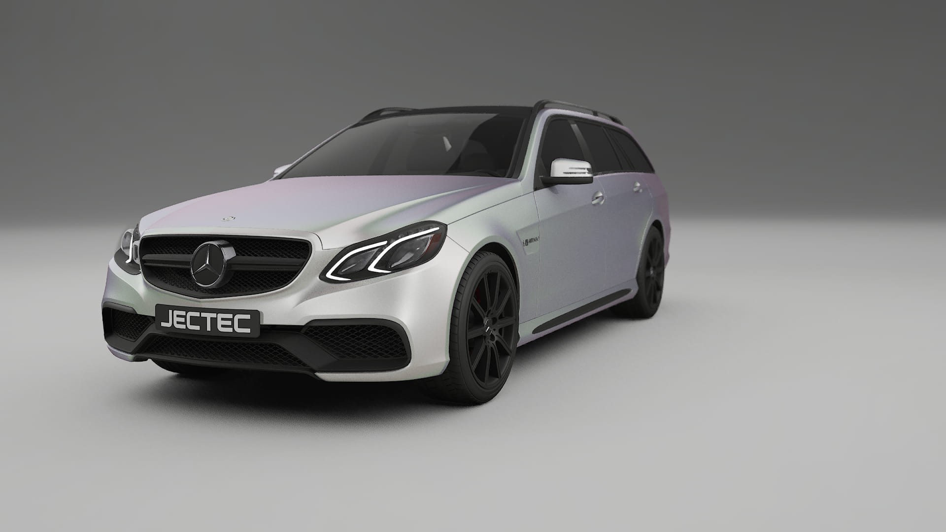 Mercedes E63 AMG Combi W212 facelift LCI TPU Paint Protection Film | NEBULA Color Change PPF Full Pre-Cut Kit