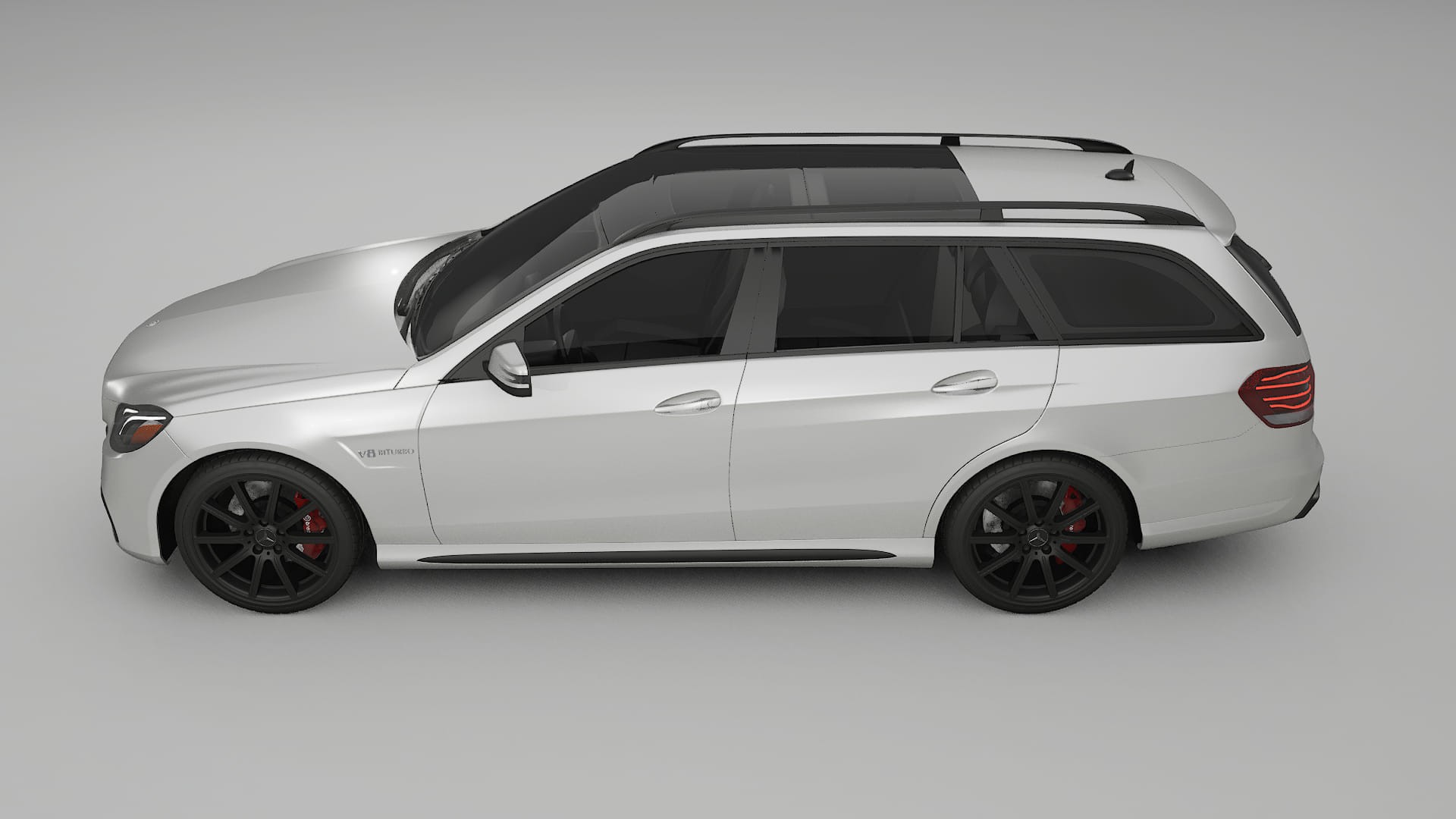 Mercedes E63 AMG Combi W212 facelift LCI TPU Paint Protection Film | OPAL Color Change PPF Full Pre-Cut Kit