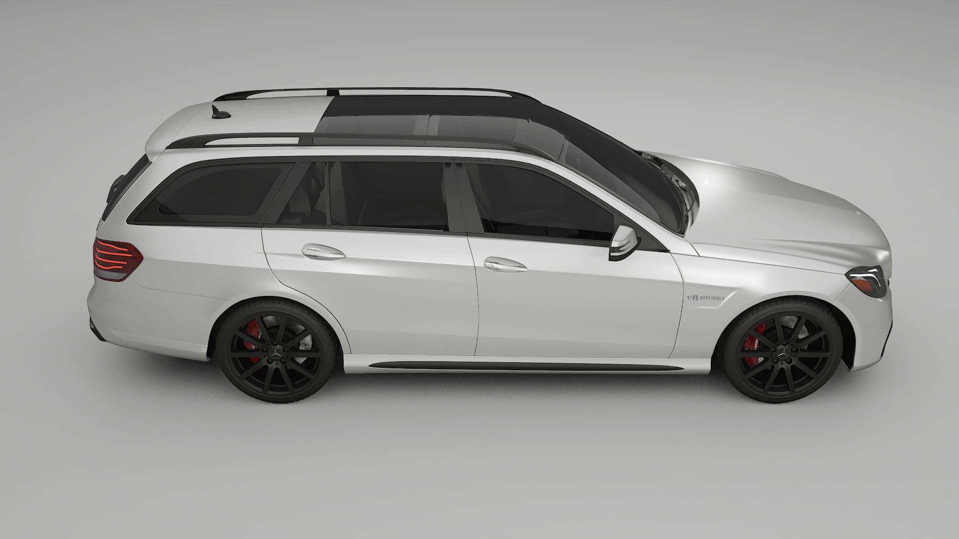 Mercedes E63 AMG Combi W212 facelift LCI TPU Paint Protection Film | OPAL Color Change PPF Full Pre-Cut Kit