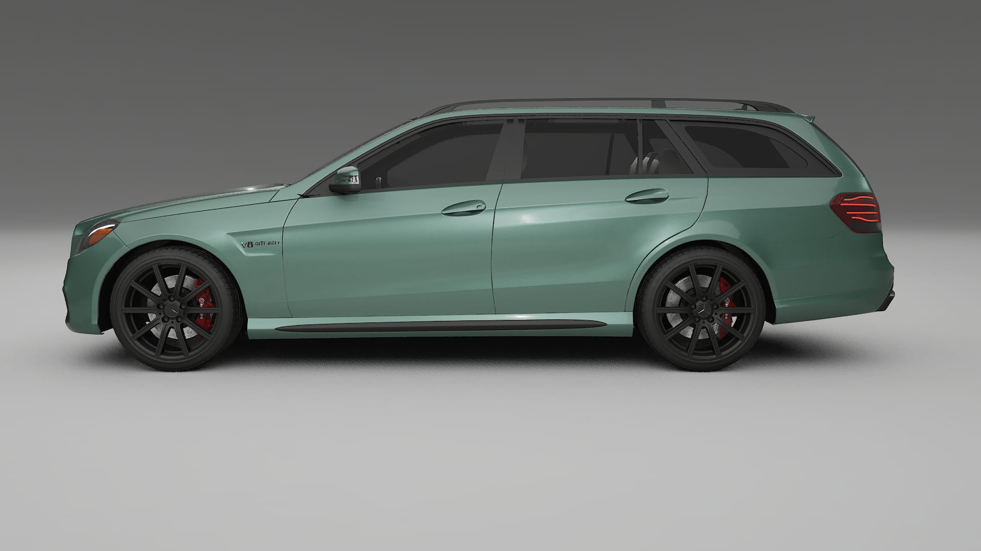 Mercedes E63 AMG Combi W212 facelift LCI TPU Paint Protection Film | EVERGREEN Color Change PPF Full Pre-Cut Kit