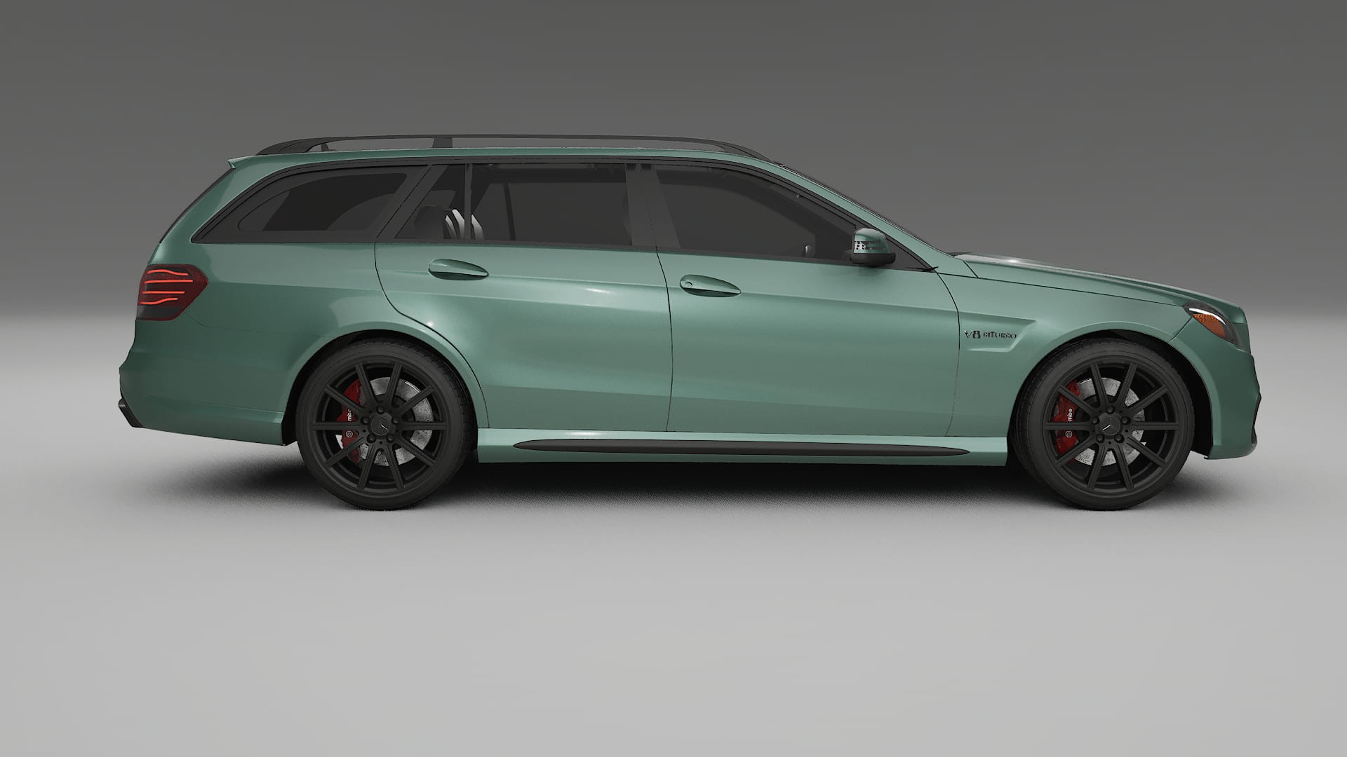 Mercedes E63 AMG Combi W212 facelift LCI TPU Paint Protection Film | EVERGREEN Color Change PPF Full Pre-Cut Kit