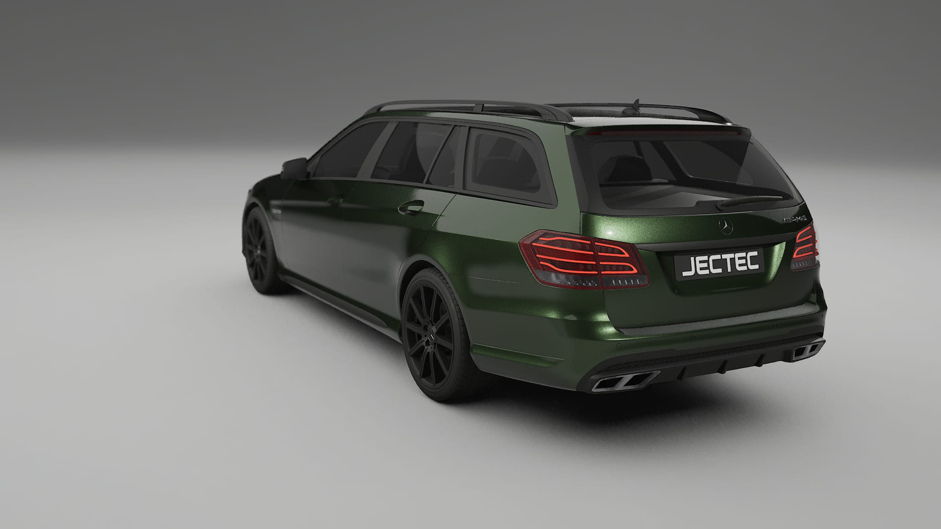 Mercedes E63 AMG Combi W212 facelift LCI TPU Paint Protection Film | LAGOON Color Change PPF Full Pre-Cut Kit