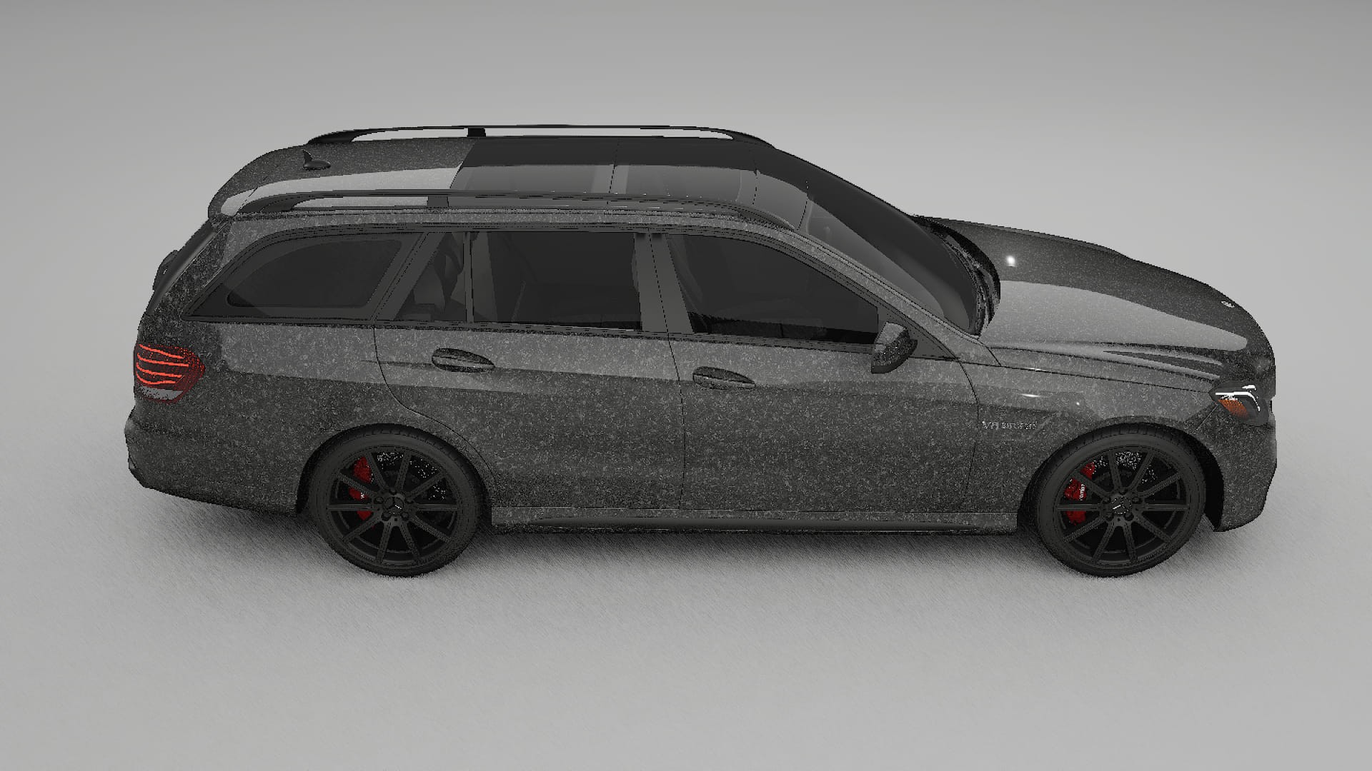 Mercedes E63 AMG Combi W212 facelift LCI TPU Paint Protection Film | FORGED S Color Change PPF Full Pre-Cut Kit