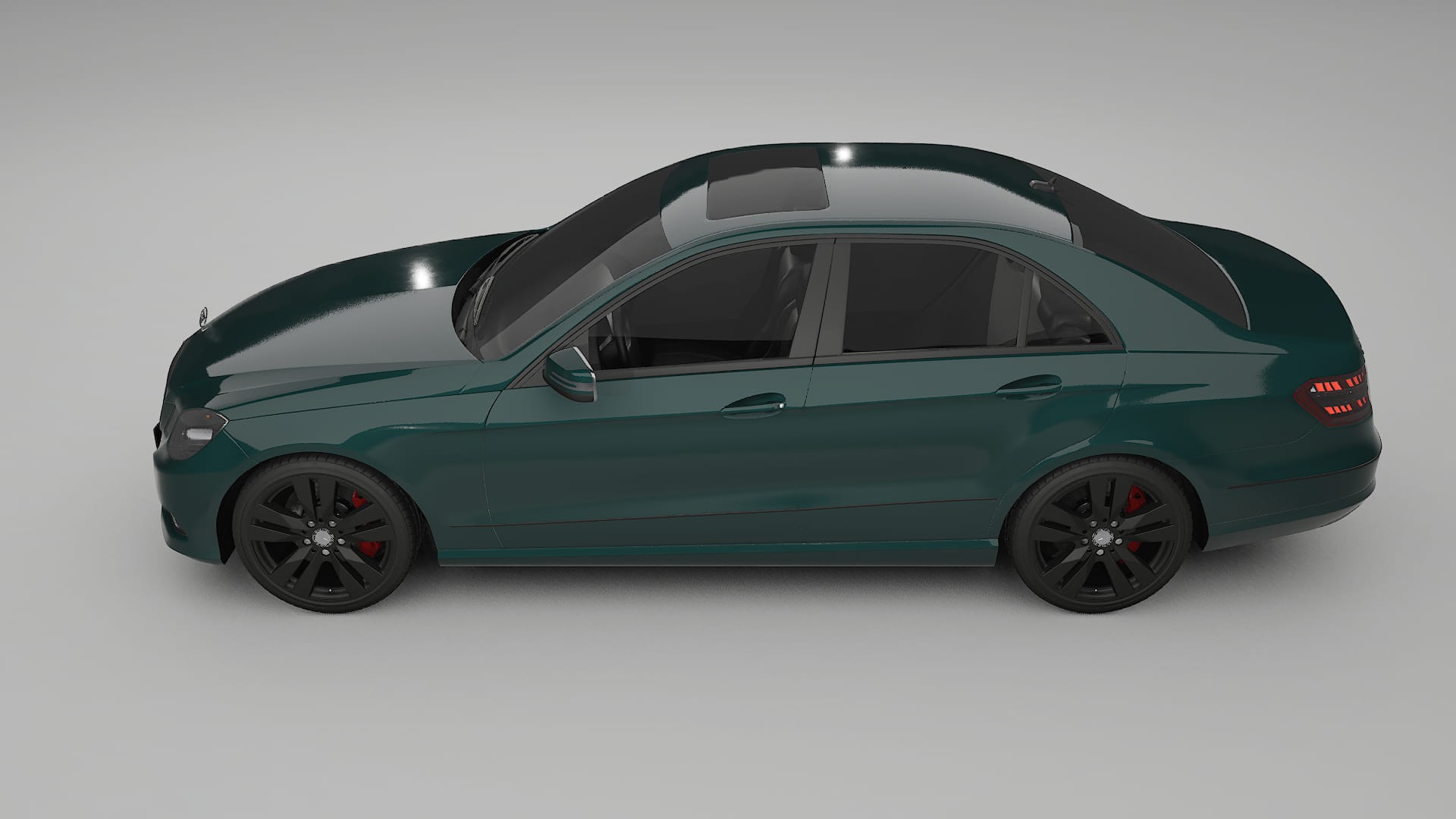 Mercedes E-Class Sedan W212 Prefacelift pre-LCI TPU Paint Protection Film | INFERNO Color Change PPF Full Pre-Cut Kit