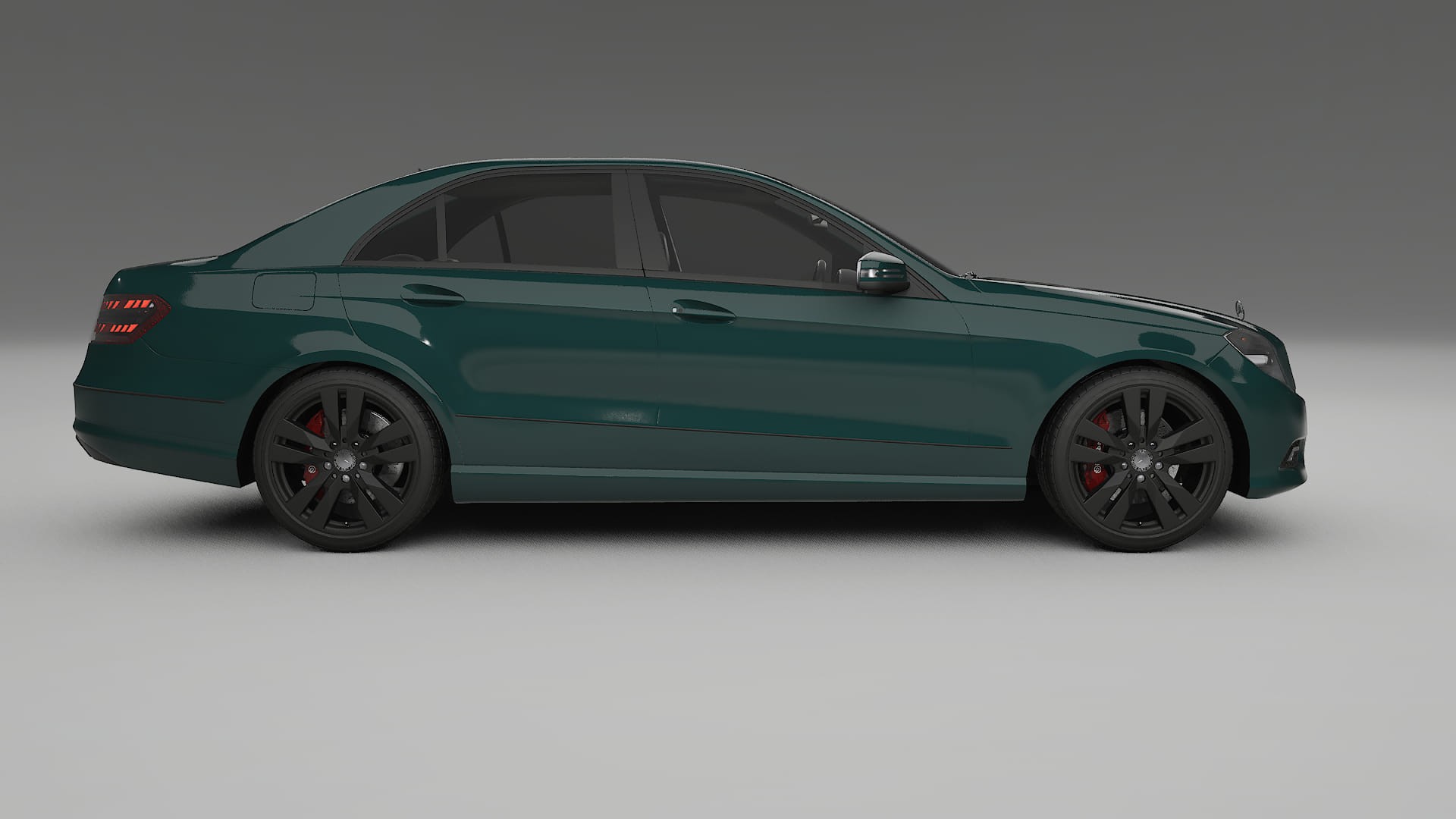 Mercedes E-Class Sedan W212 Prefacelift pre-LCI TPU Paint Protection Film | INFERNO Color Change PPF Full Pre-Cut Kit