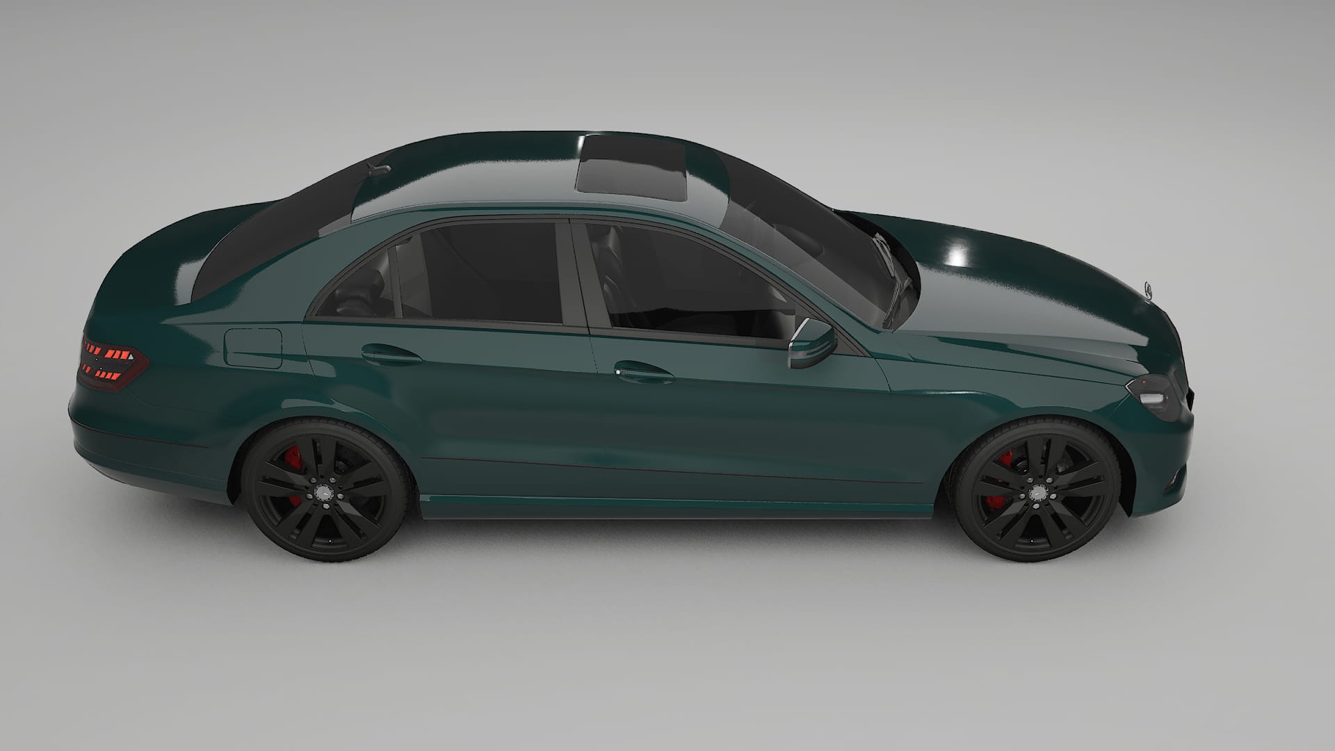 Mercedes E-Class Sedan W212 Prefacelift pre-LCI TPU Paint Protection Film | INFERNO Color Change PPF Full Pre-Cut Kit