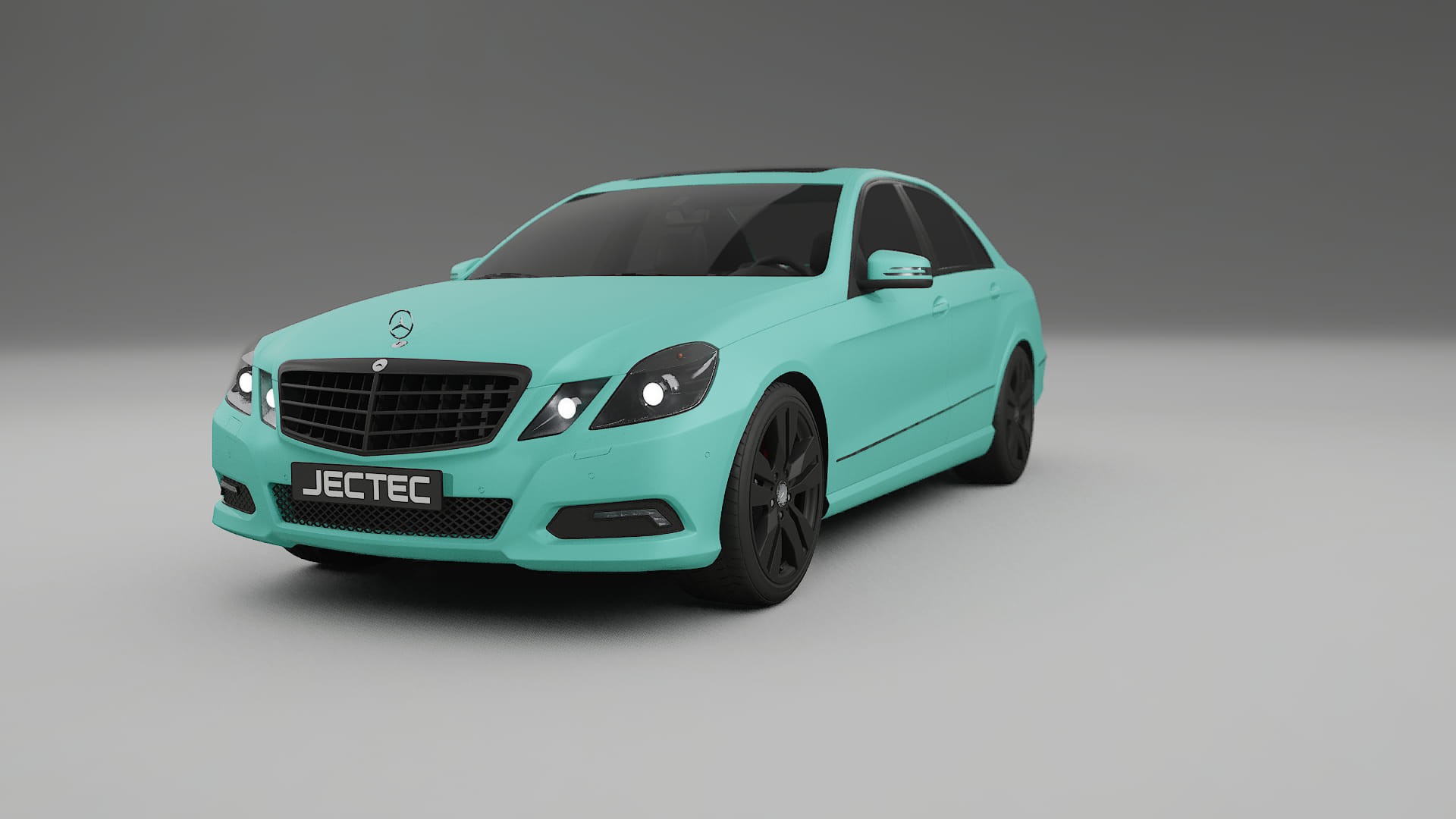 Mercedes E-Class Sedan W212 Prefacelift pre-LCI TPU Paint Protection Film | FROST Color Change PPF Full Pre-Cut Kit