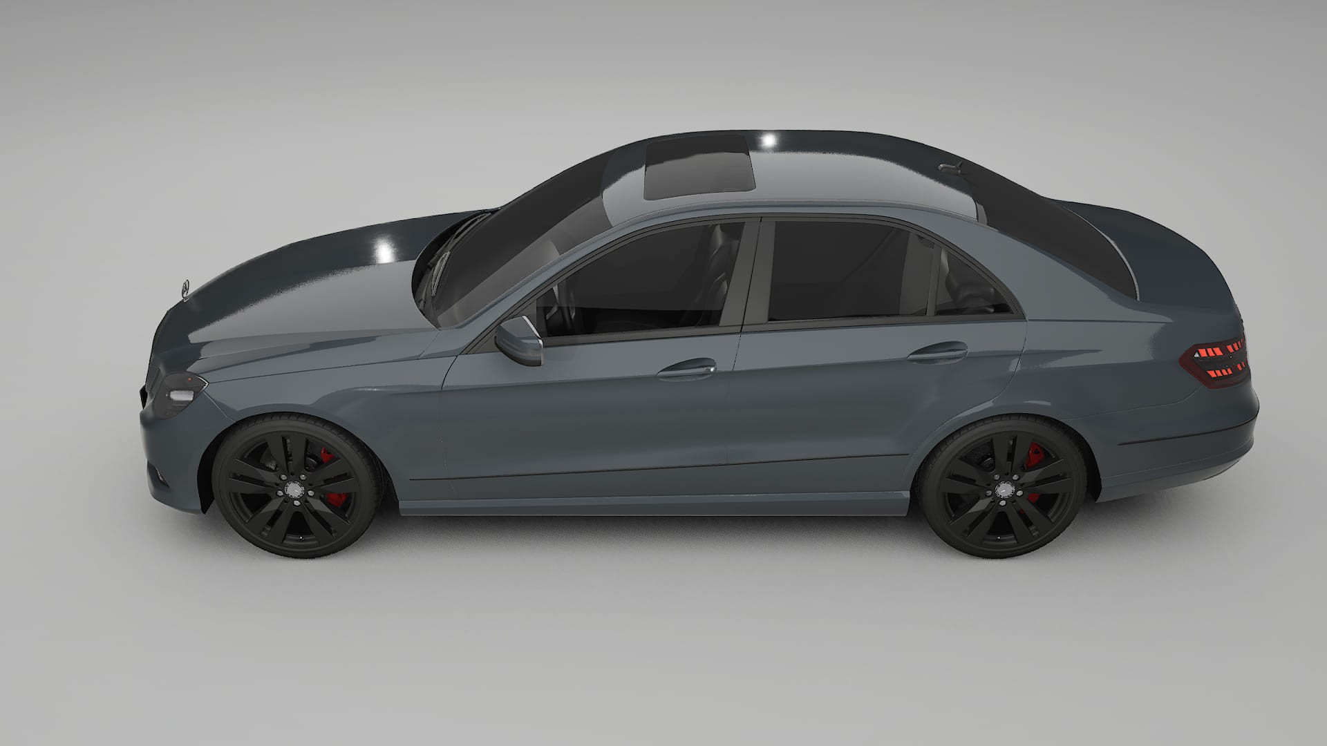 Mercedes E-Class Sedan W212 Prefacelift pre-LCI TPU Paint Protection Film | GRANITE Color Change PPF Full Pre-Cut Kit