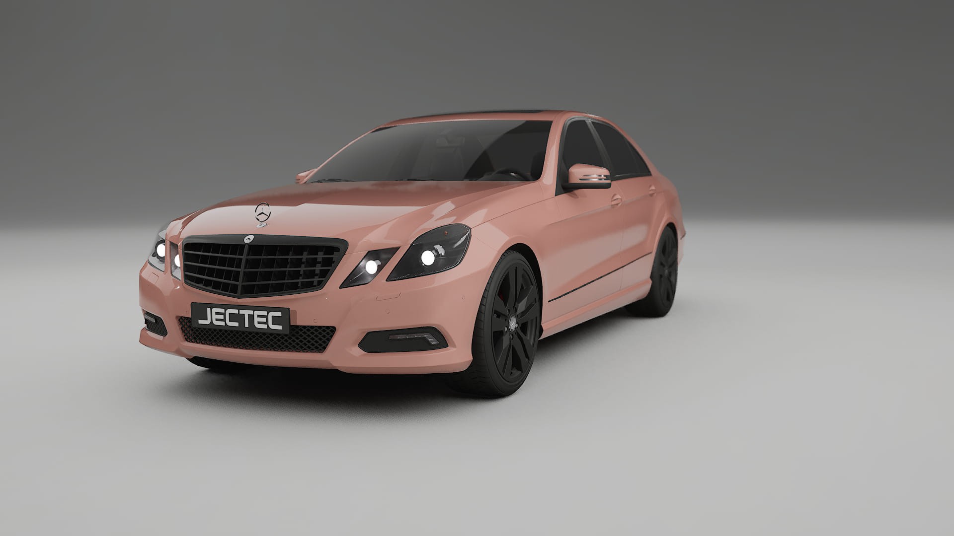 Mercedes E-Class Sedan W212 Prefacelift pre-LCI TPU Paint Protection Film | BLUSH Color Change PPF Full Pre-Cut Kit