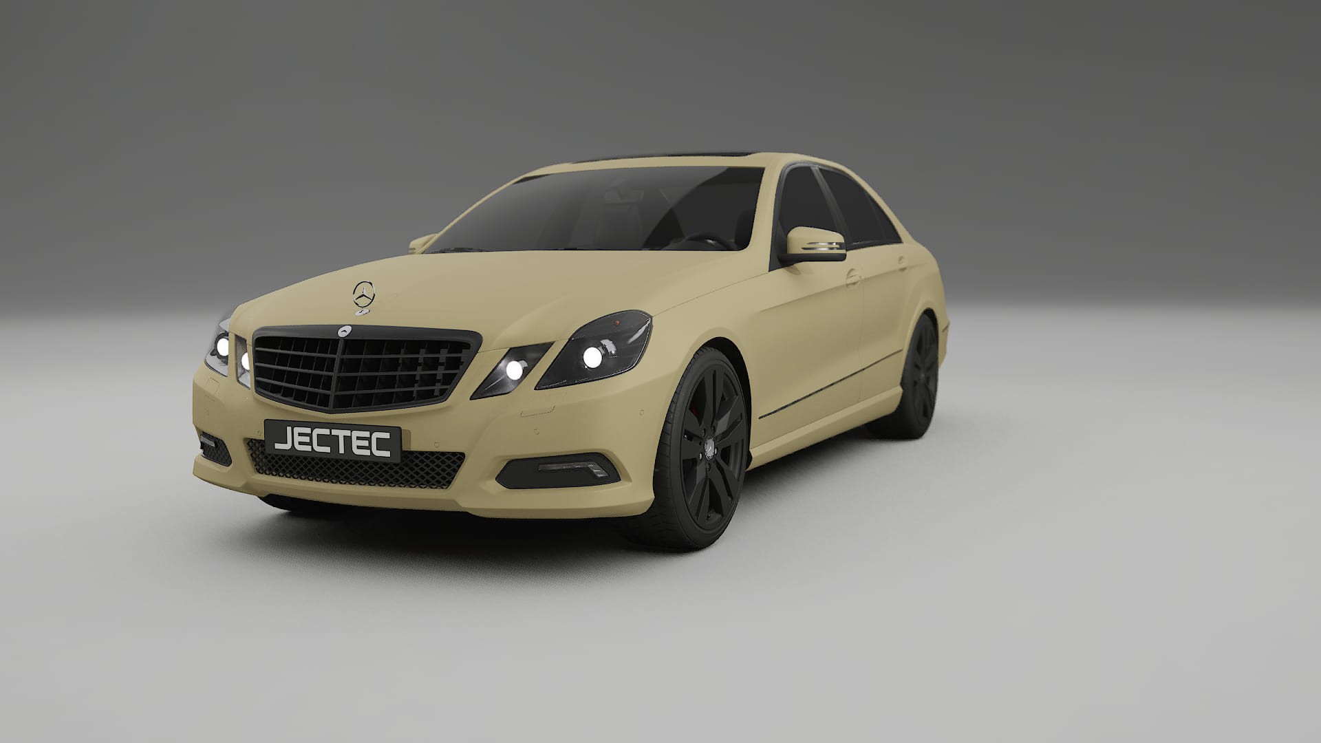 Mercedes E-Class Sedan W212 Prefacelift pre-LCI TPU Paint Protection Film | SAND Color Change PPF Full Pre-Cut Kit