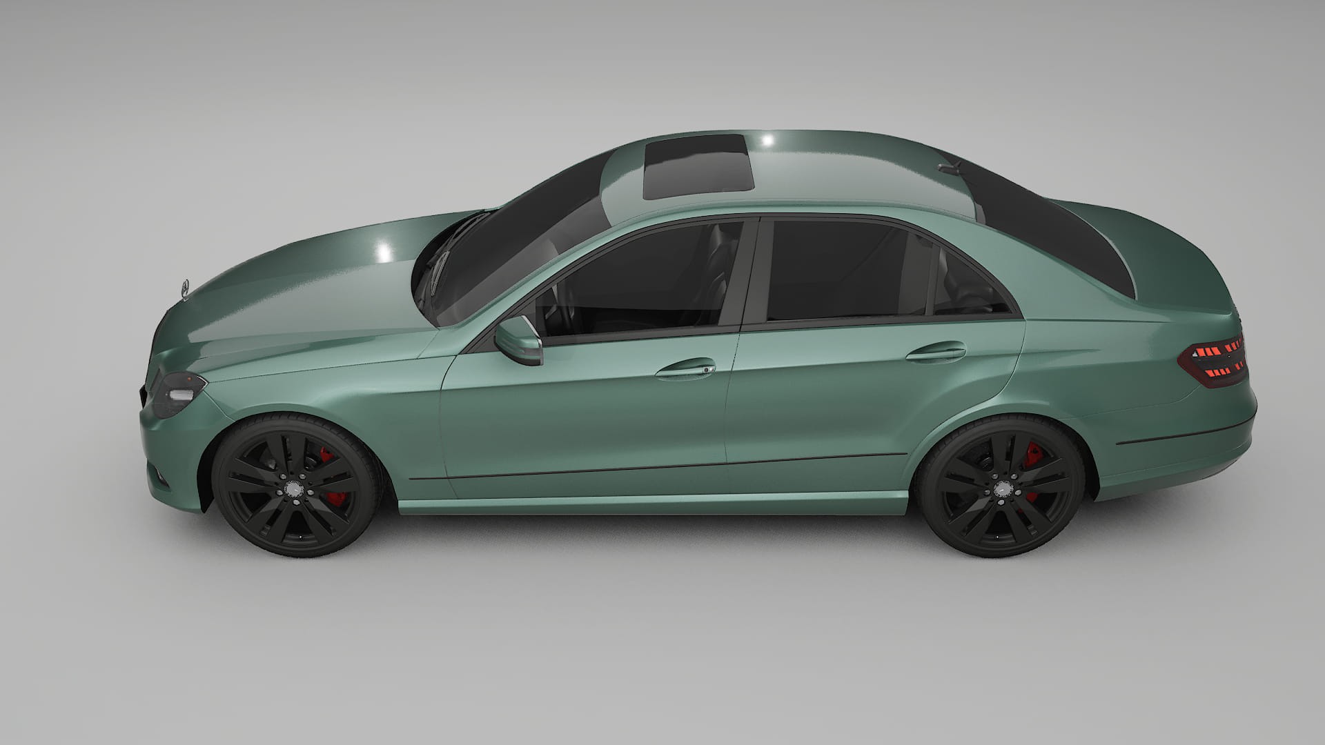 Mercedes E-Class Sedan W212 Prefacelift pre-LCI TPU Paint Protection Film | EVERGREEN Color Change PPF Full Pre-Cut Kit