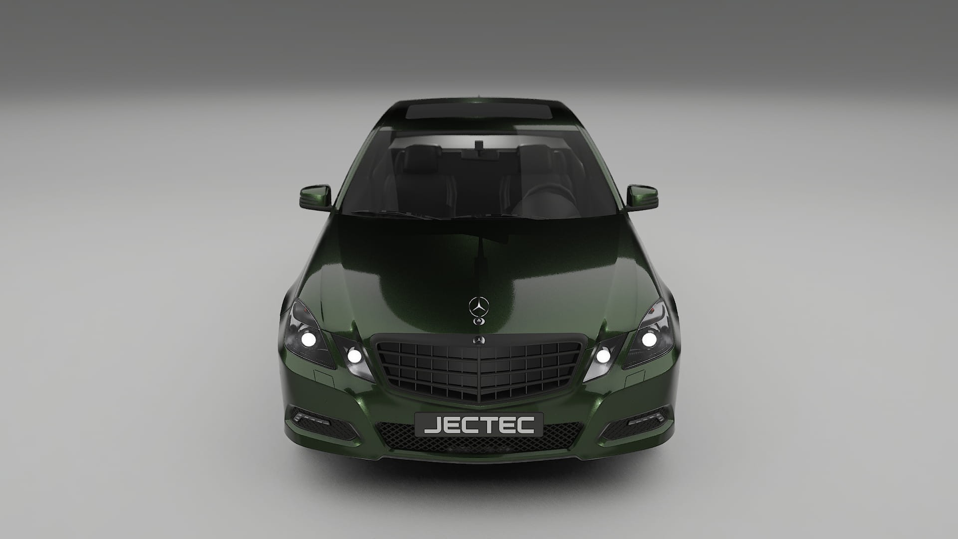 Mercedes E-Class Sedan W212 Prefacelift pre-LCI TPU Paint Protection Film | LAGOON Color Change PPF Full Pre-Cut Kit