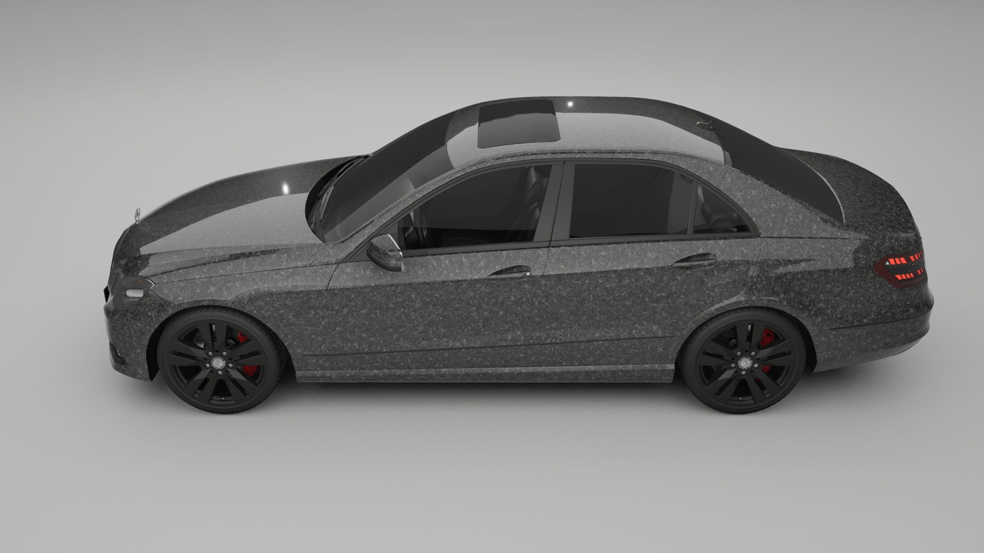 Mercedes E-Class Sedan W212 Prefacelift pre-LCI TPU Paint Protection Film | FORGED S Color Change PPF Full Pre-Cut Kit