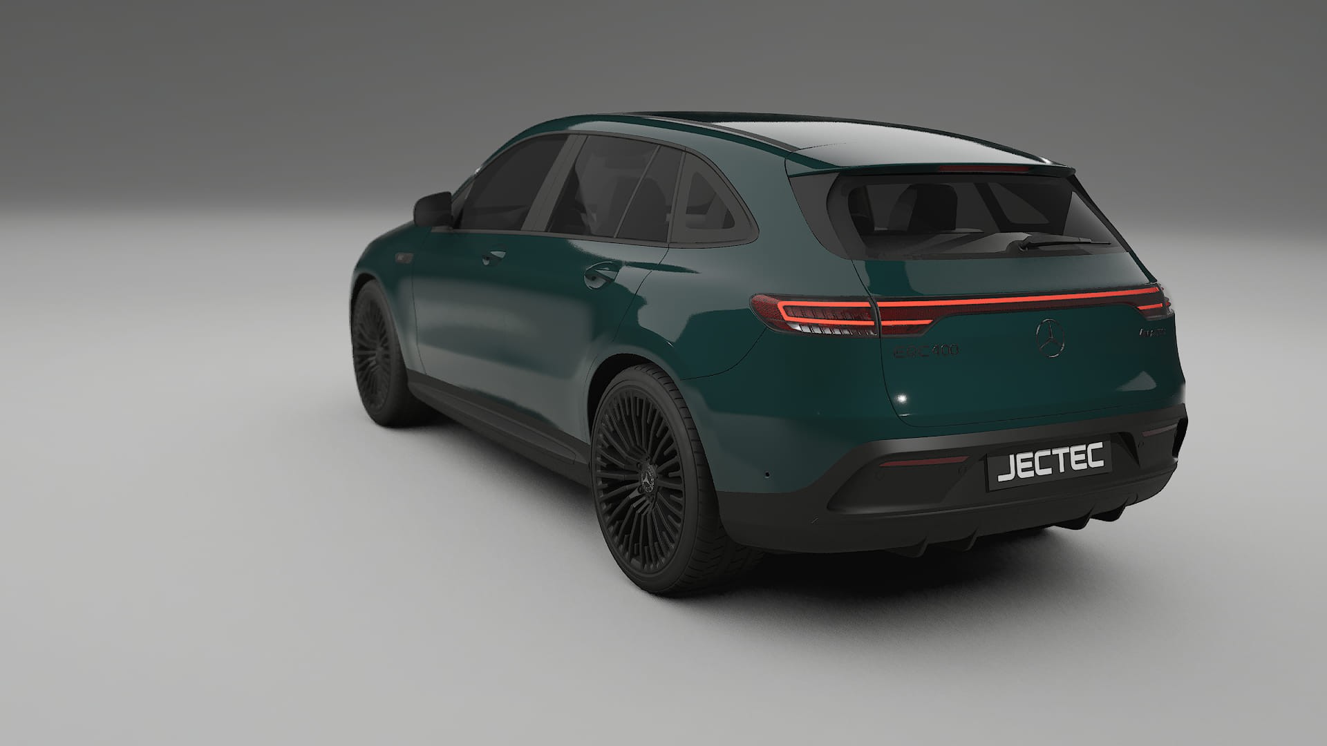 Mercedes EQC AMG TPU Paint Protection Film | INFERNO Color Change PPF Full Pre-Cut Kit