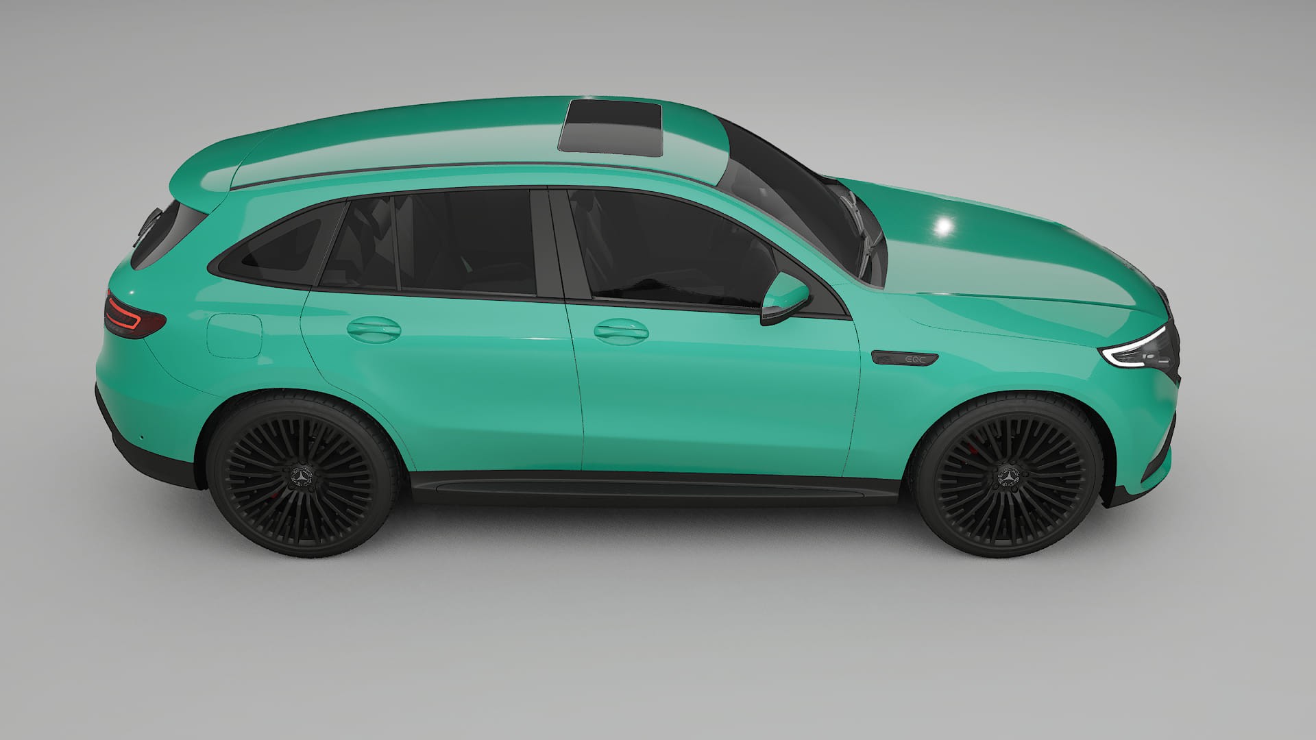 Mercedes EQC AMG TPU Paint Protection Film | JEWEL Color Change PPF Full Pre-Cut Kit