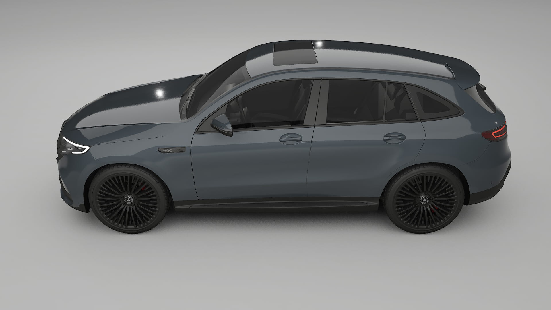 Mercedes EQC AMG TPU Paint Protection Film | GRANITE Color Change PPF Full Pre-Cut Kit