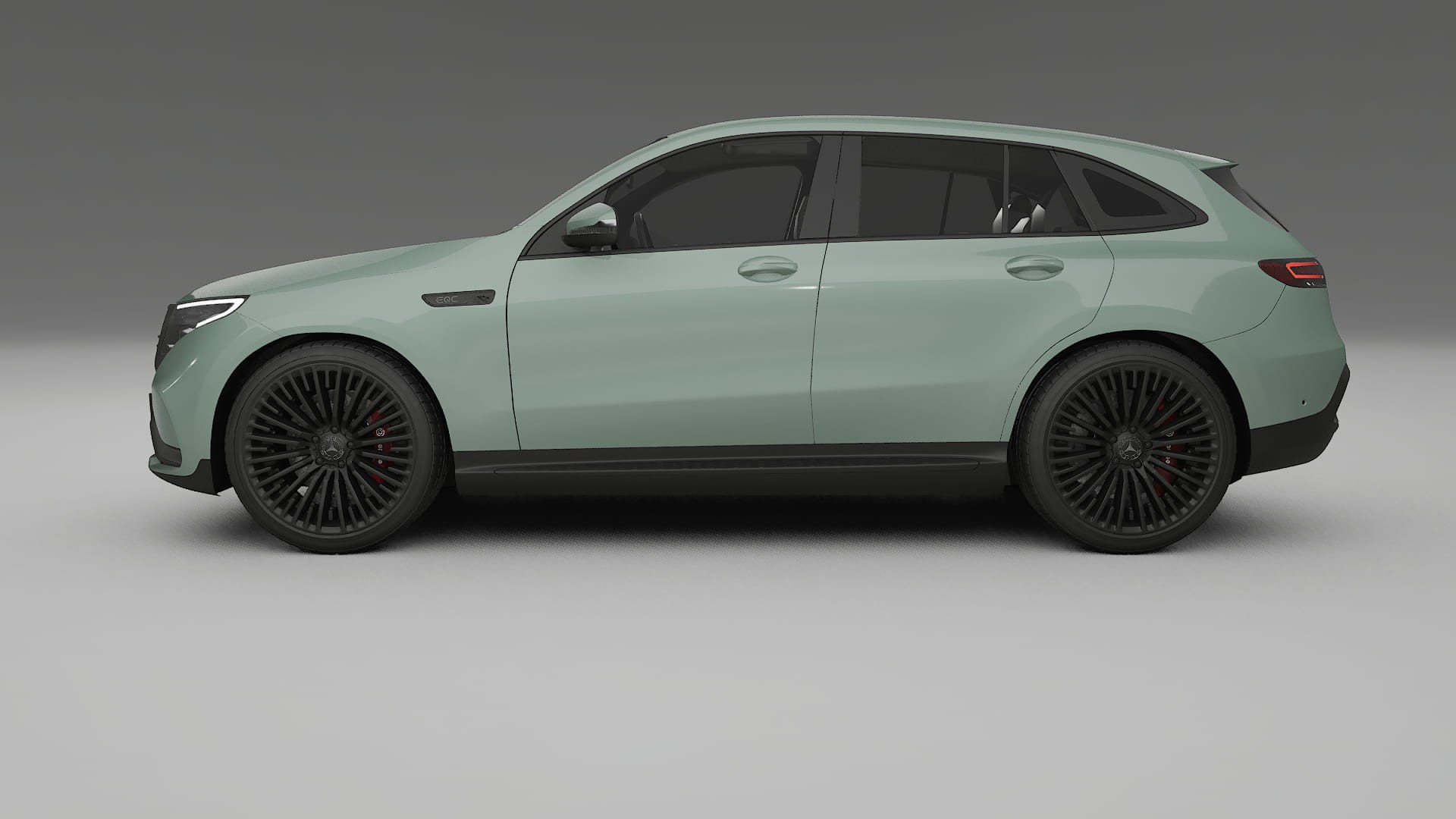 Mercedes EQC AMG TPU Paint Protection Film | CINDER Color Change PPF Full Pre-Cut Kit