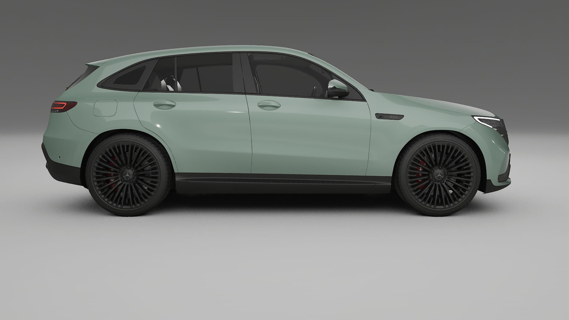 Mercedes EQC AMG TPU Paint Protection Film | CINDER Color Change PPF Full Pre-Cut Kit