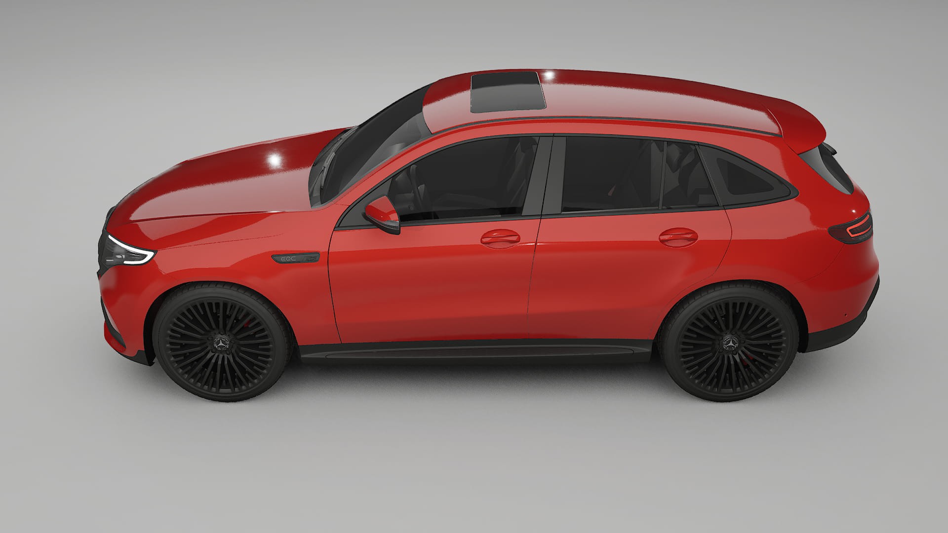 Mercedes EQC AMG TPU Paint Protection Film | BLAZE Color Change PPF Full Pre-Cut Kit