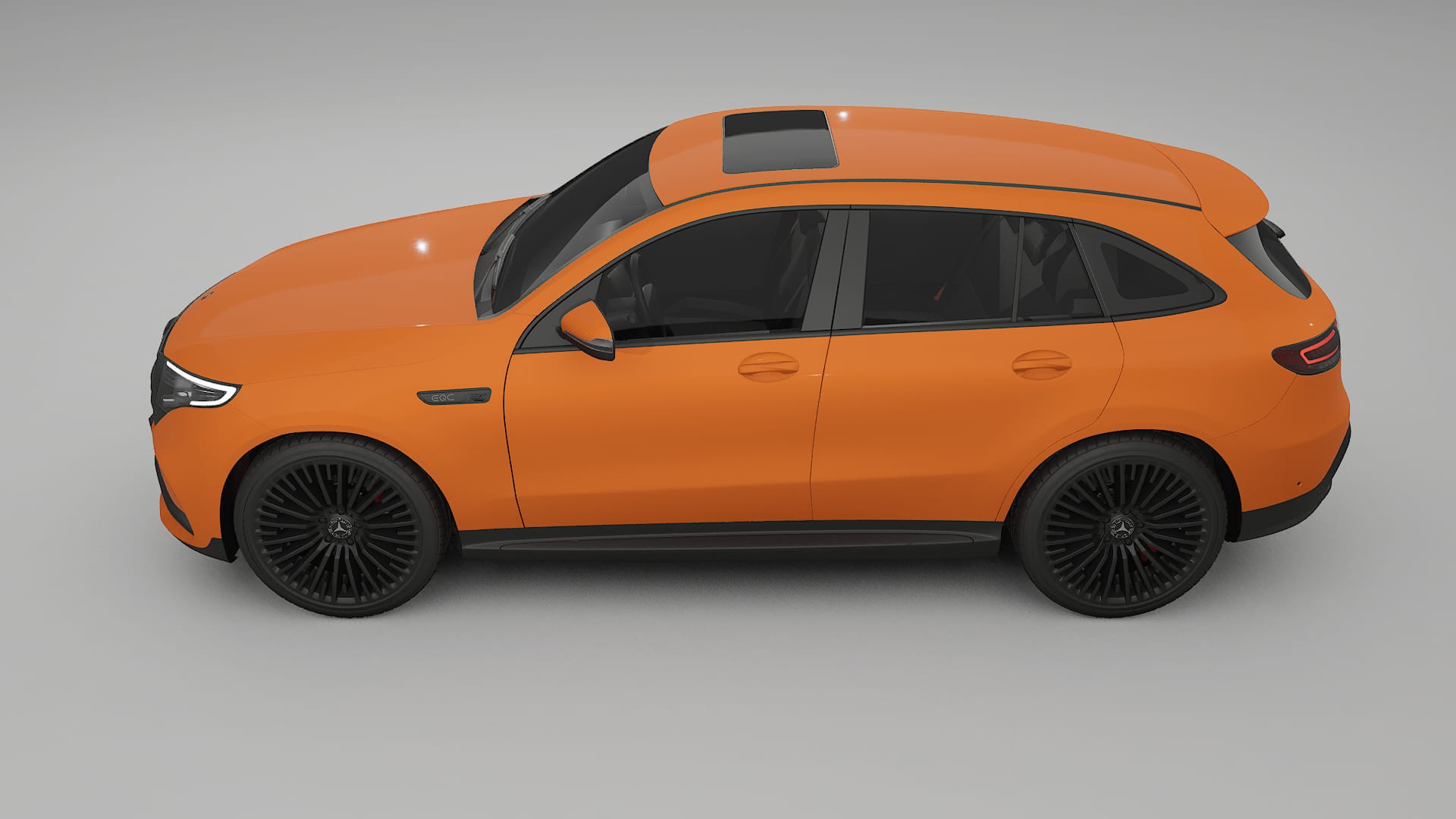 Mercedes EQC AMG TPU Paint Protection Film | ROCKET Color Change PPF Full Pre-Cut Kit