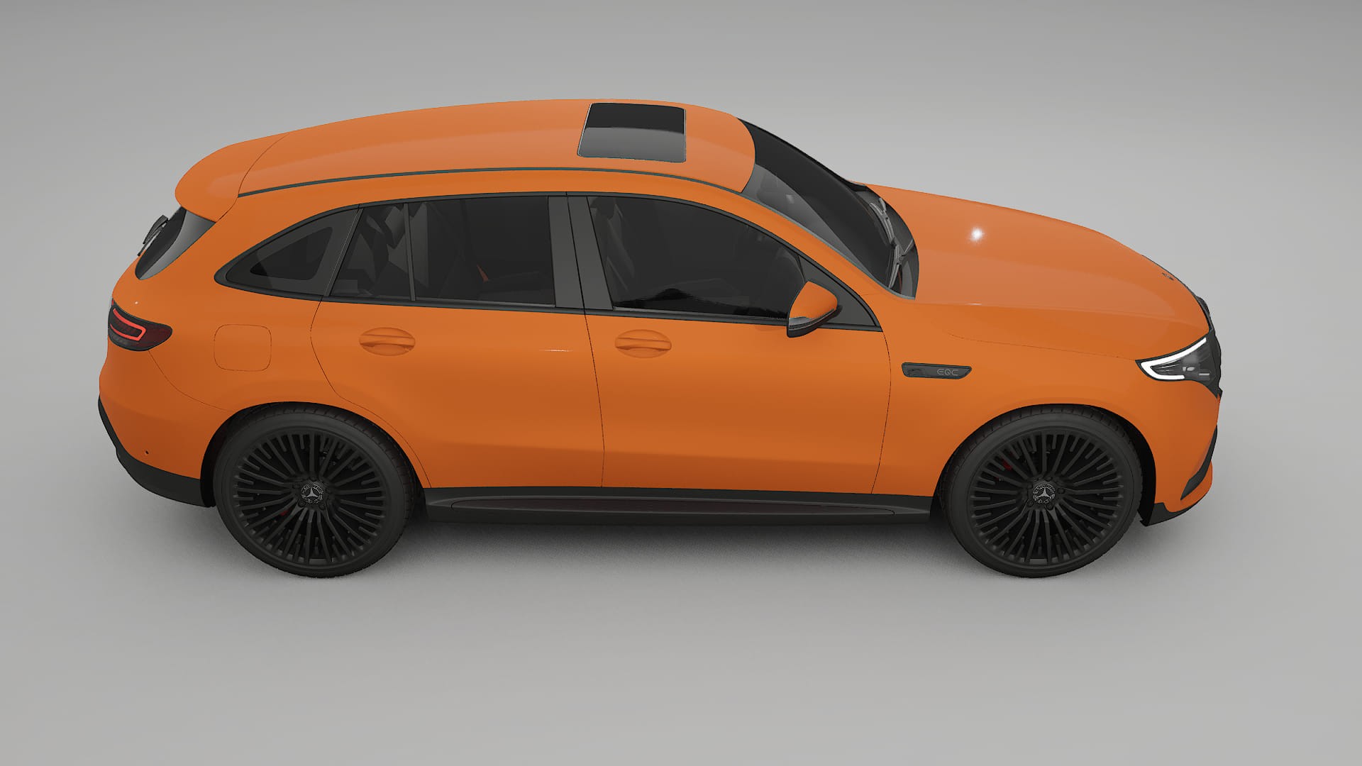 Mercedes EQC AMG TPU Paint Protection Film | ROCKET Color Change PPF Full Pre-Cut Kit