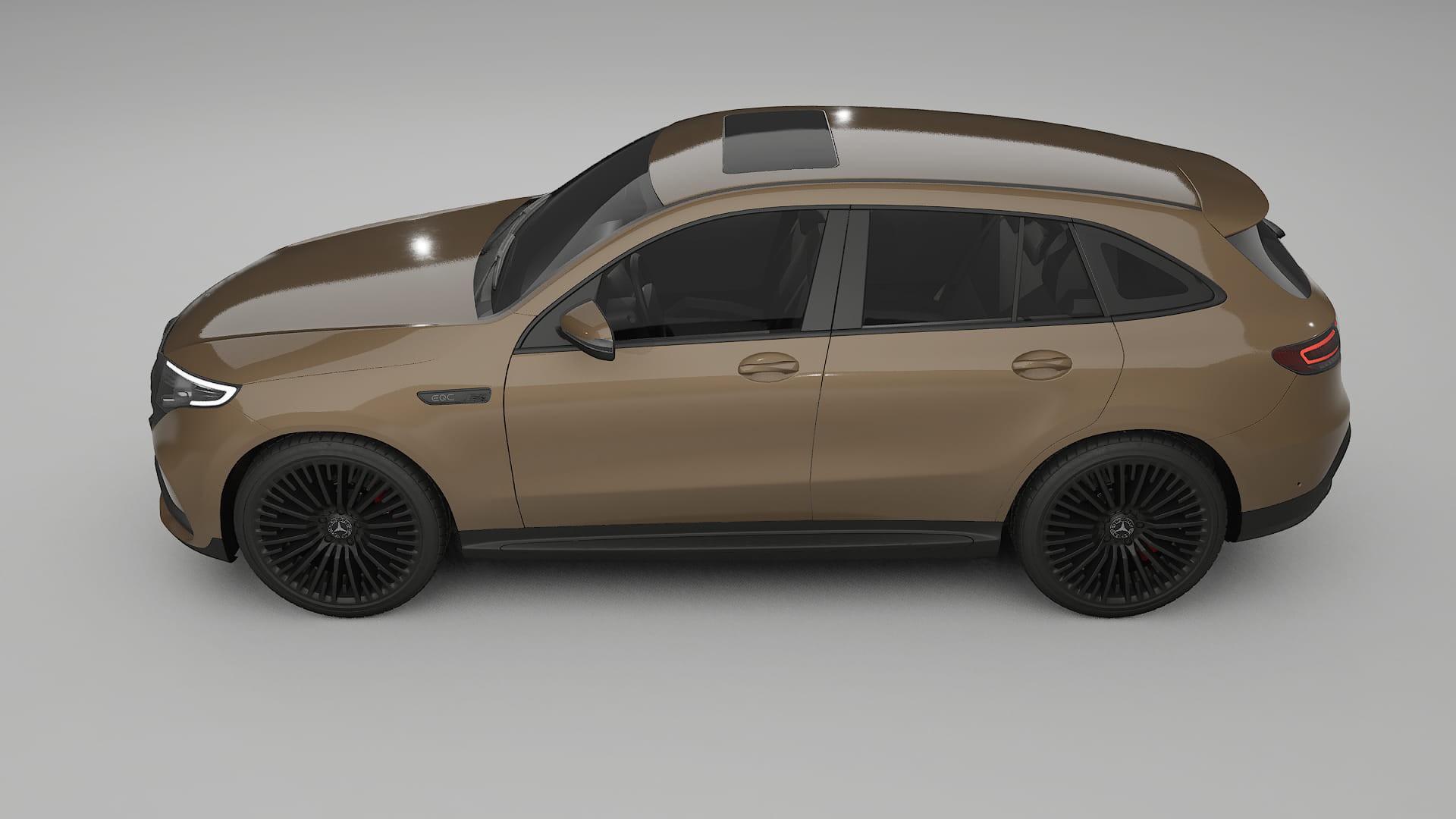 Mercedes EQC AMG TPU Paint Protection Film | SAHARA Color Change PPF Full Pre-Cut Kit