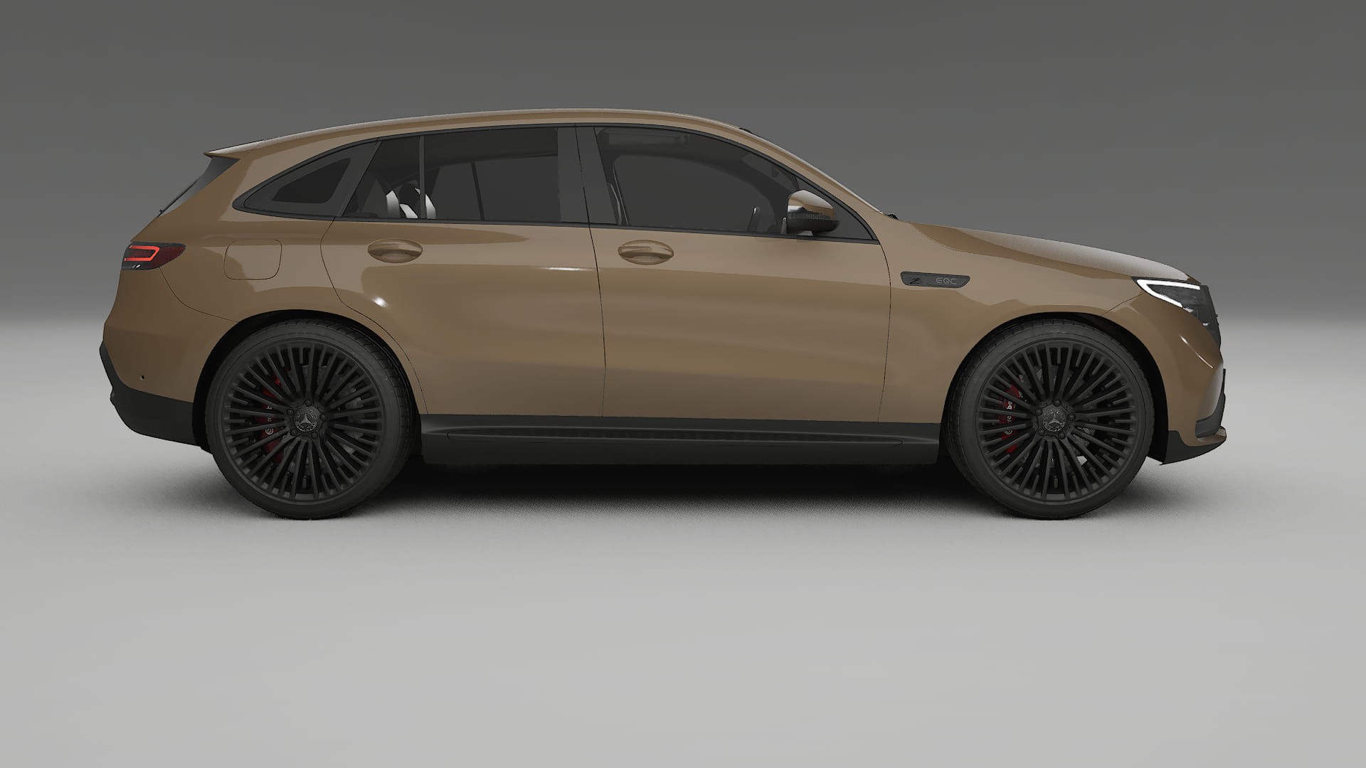 Mercedes EQC AMG TPU Paint Protection Film | SAHARA Color Change PPF Full Pre-Cut Kit